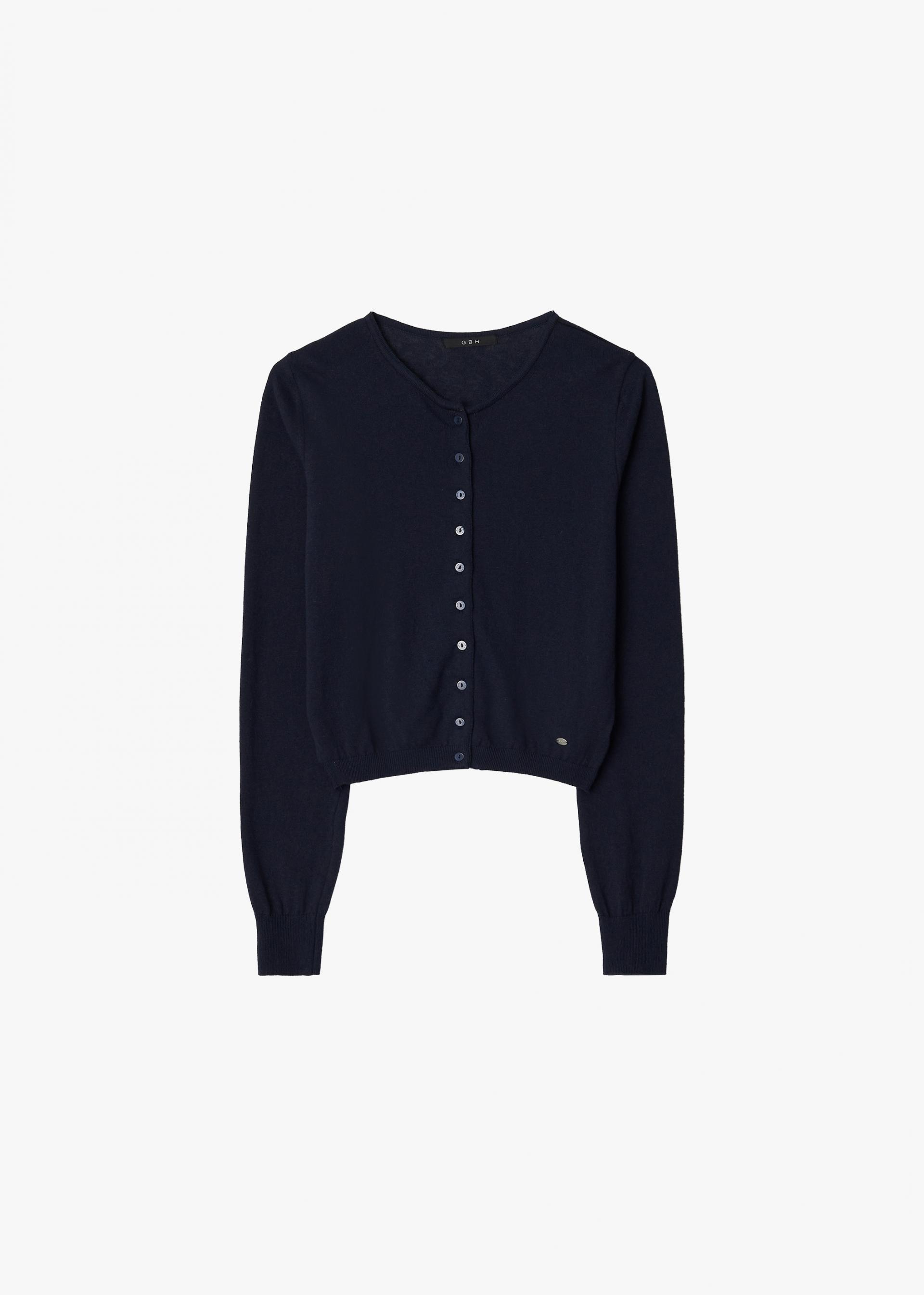 26SS CASHMERE ANG CARDIGAN / NAVY