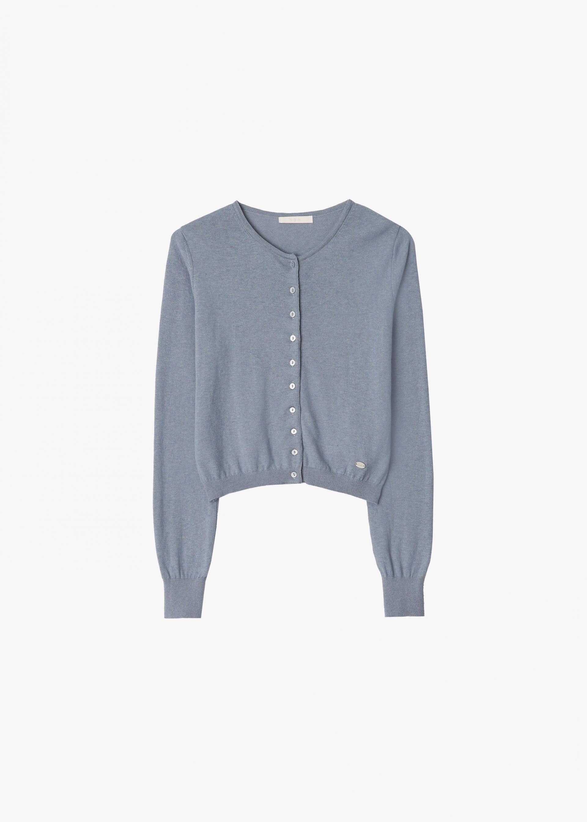 26SS CASHMERE ANG CARDIGAN / SOFT BLUE
