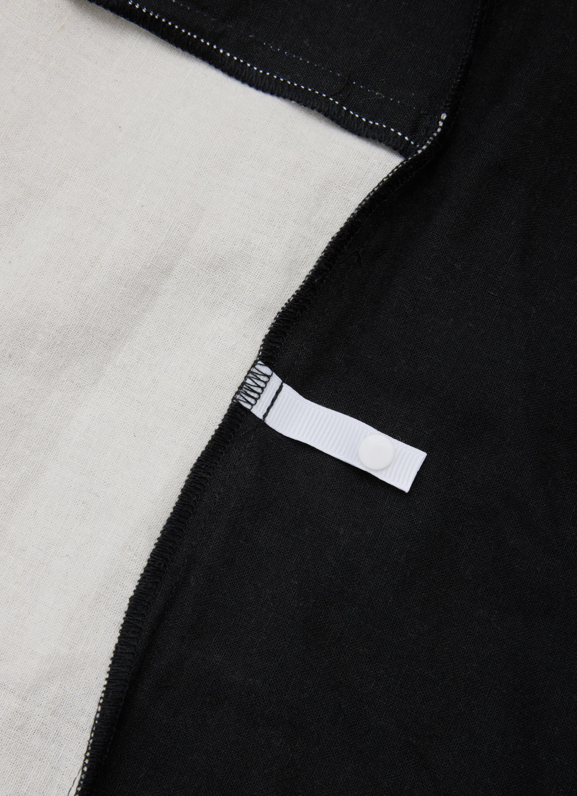 PATCHWORK DUVET COVER BLACK&ASH / 2 SIZES