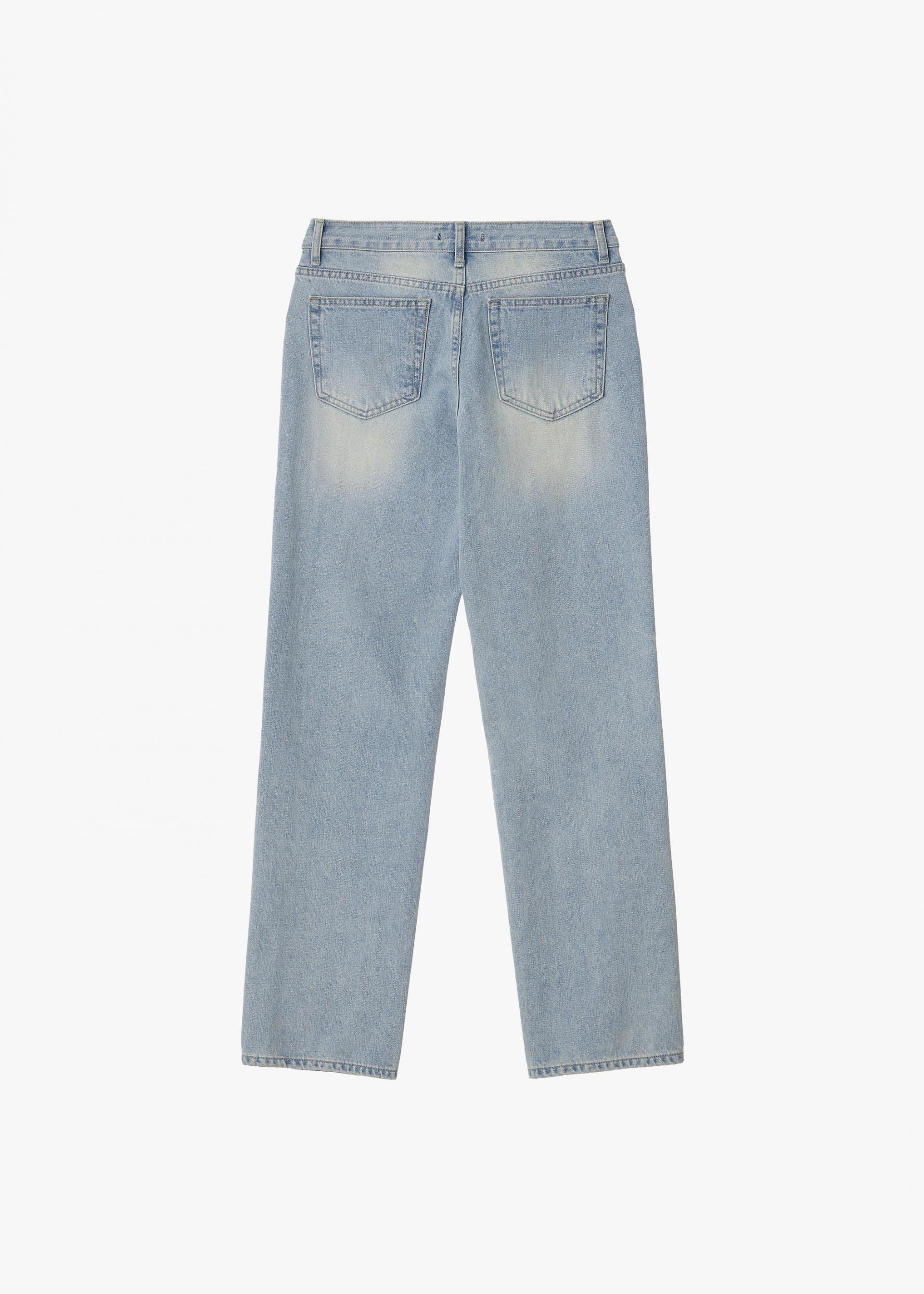 26SS MID RISE REGULAR FIT JEANS / MID BLUE
