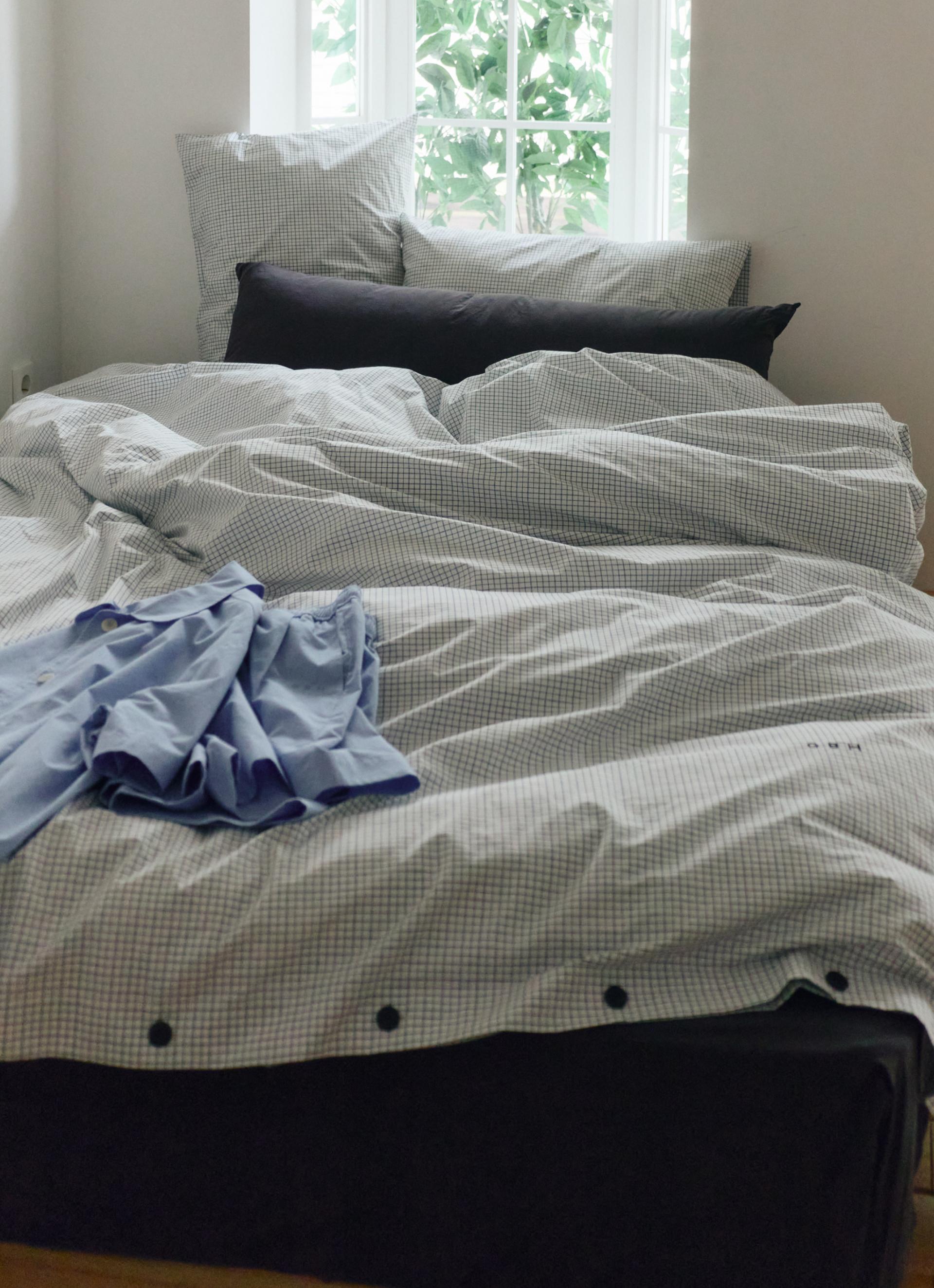 PILLOWCASE - CHECK GRID / 2 SIZES