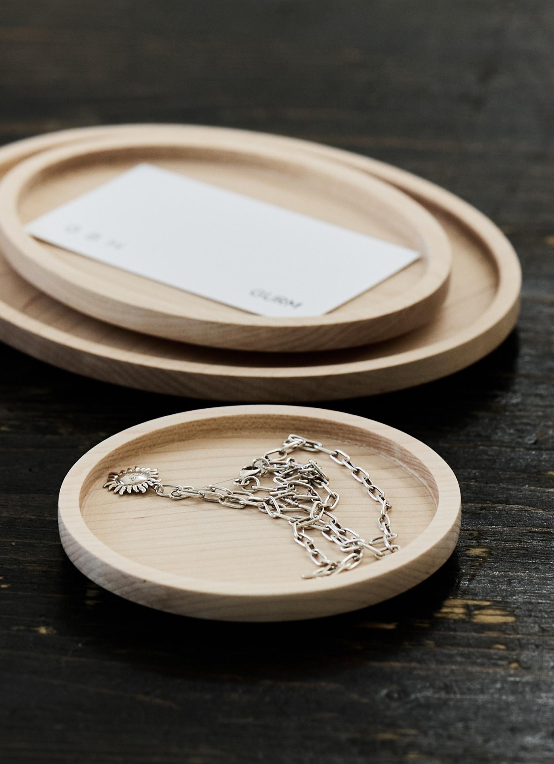 NATURAL WOOD PLATE / 165 130