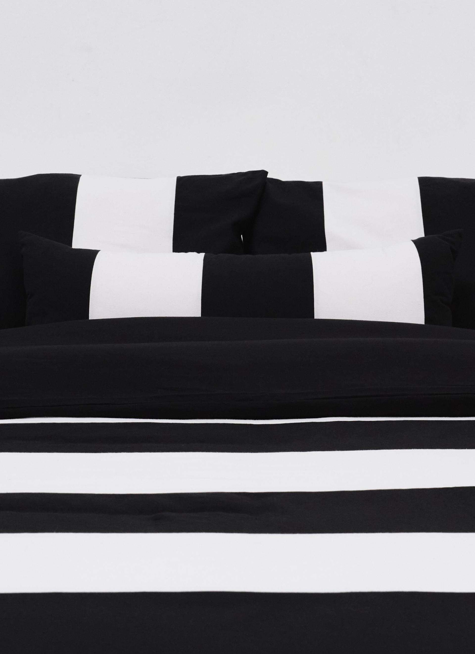 PATCHWORK LUMBAR PILLOW COVER / 80x35cm