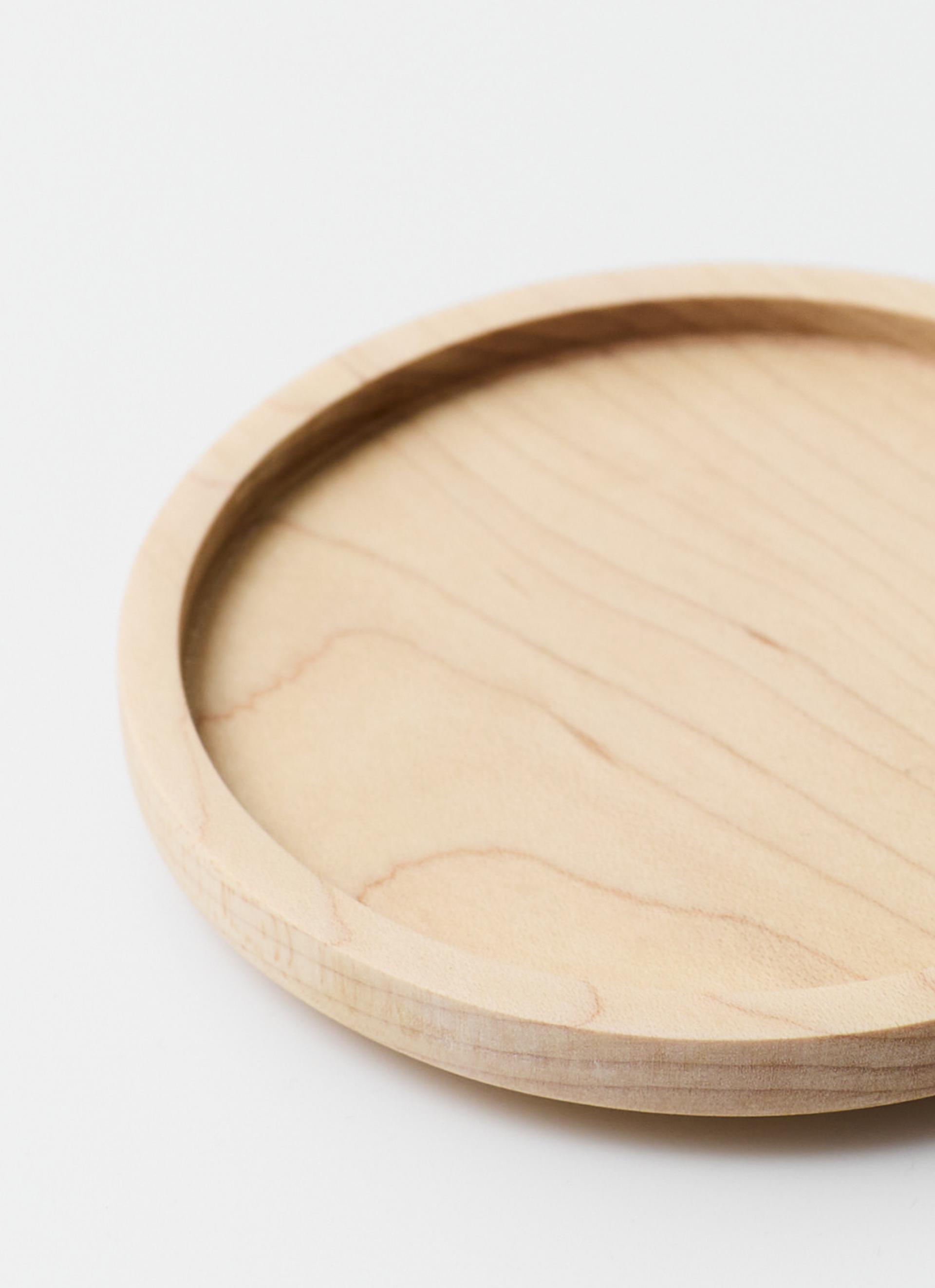 NATURAL WOOD PLATE / 95