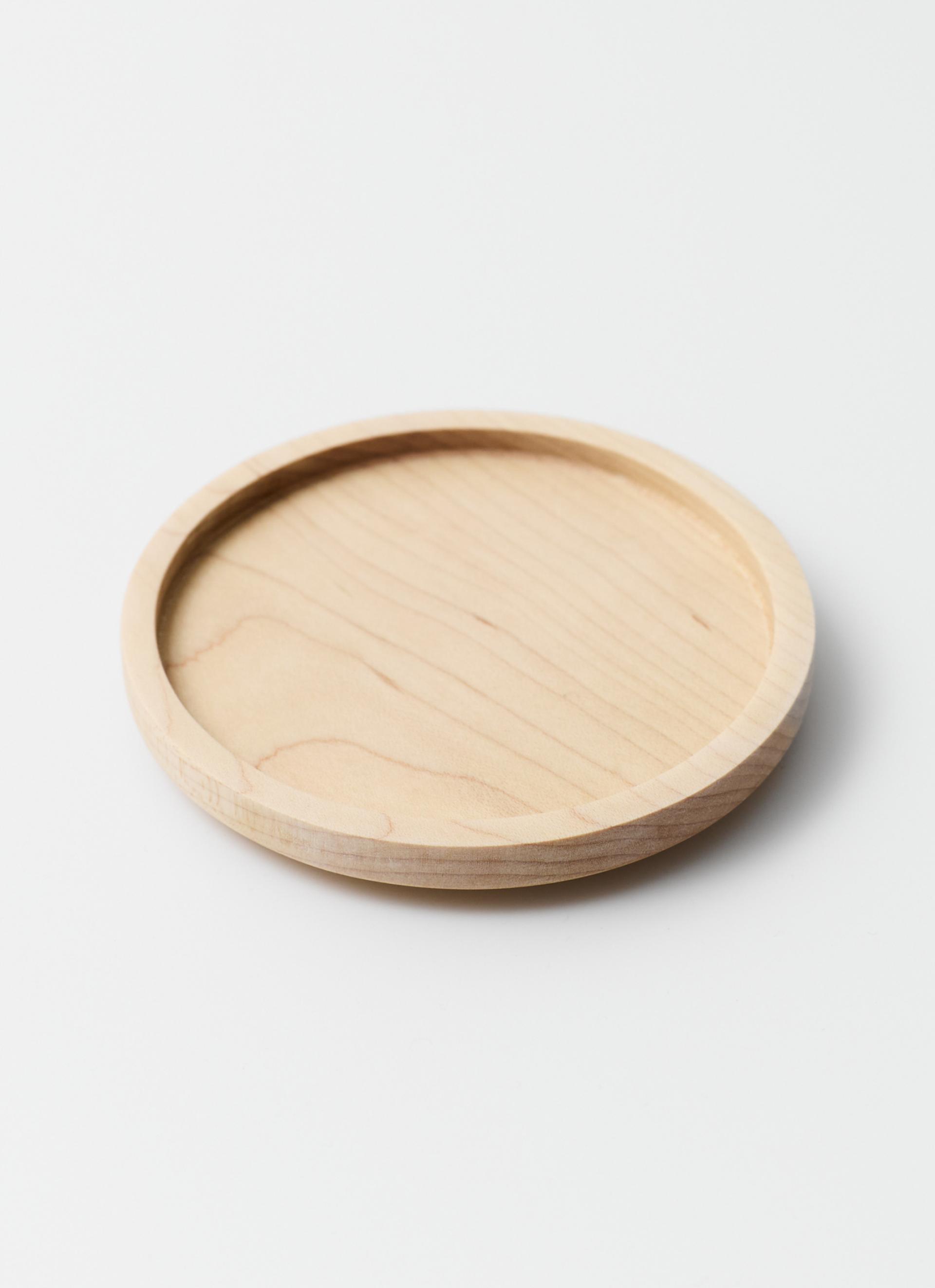 NATURAL WOOD PLATE / 95