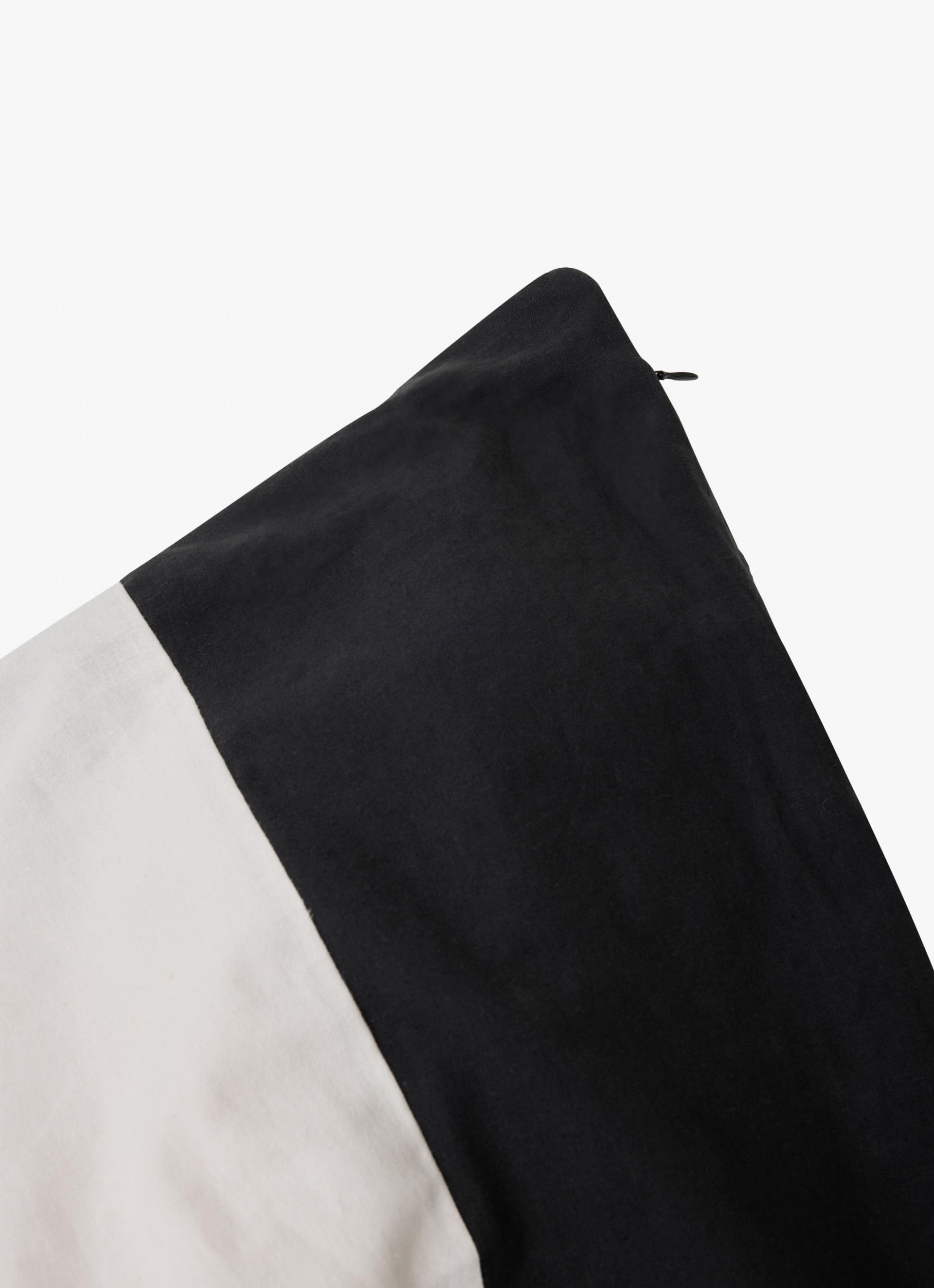 PATCHWORK DUVET COVER BLACK&ASH / 2 SIZES