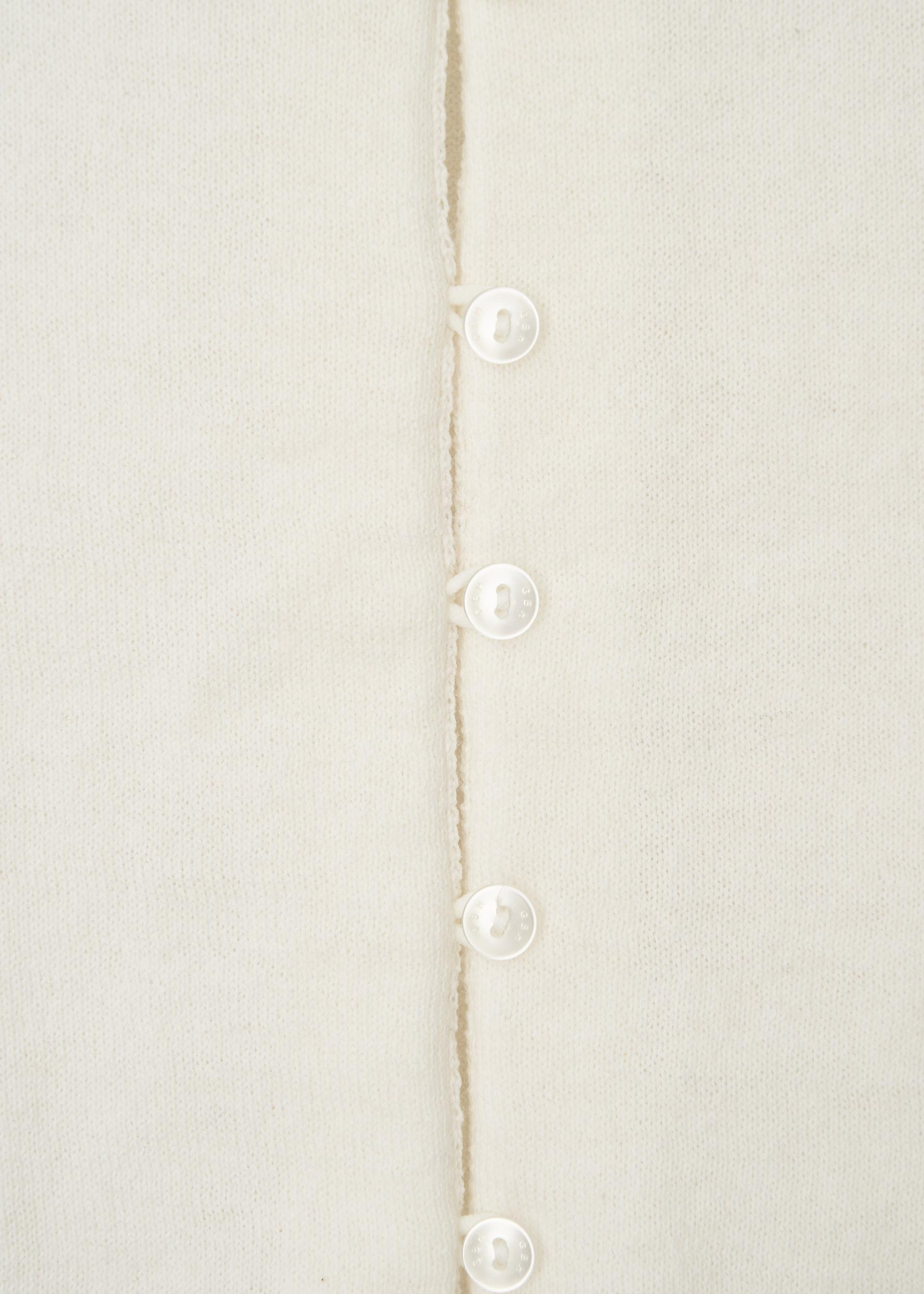 26SS CASHMERE PETITE CARDIGAN / IVORY