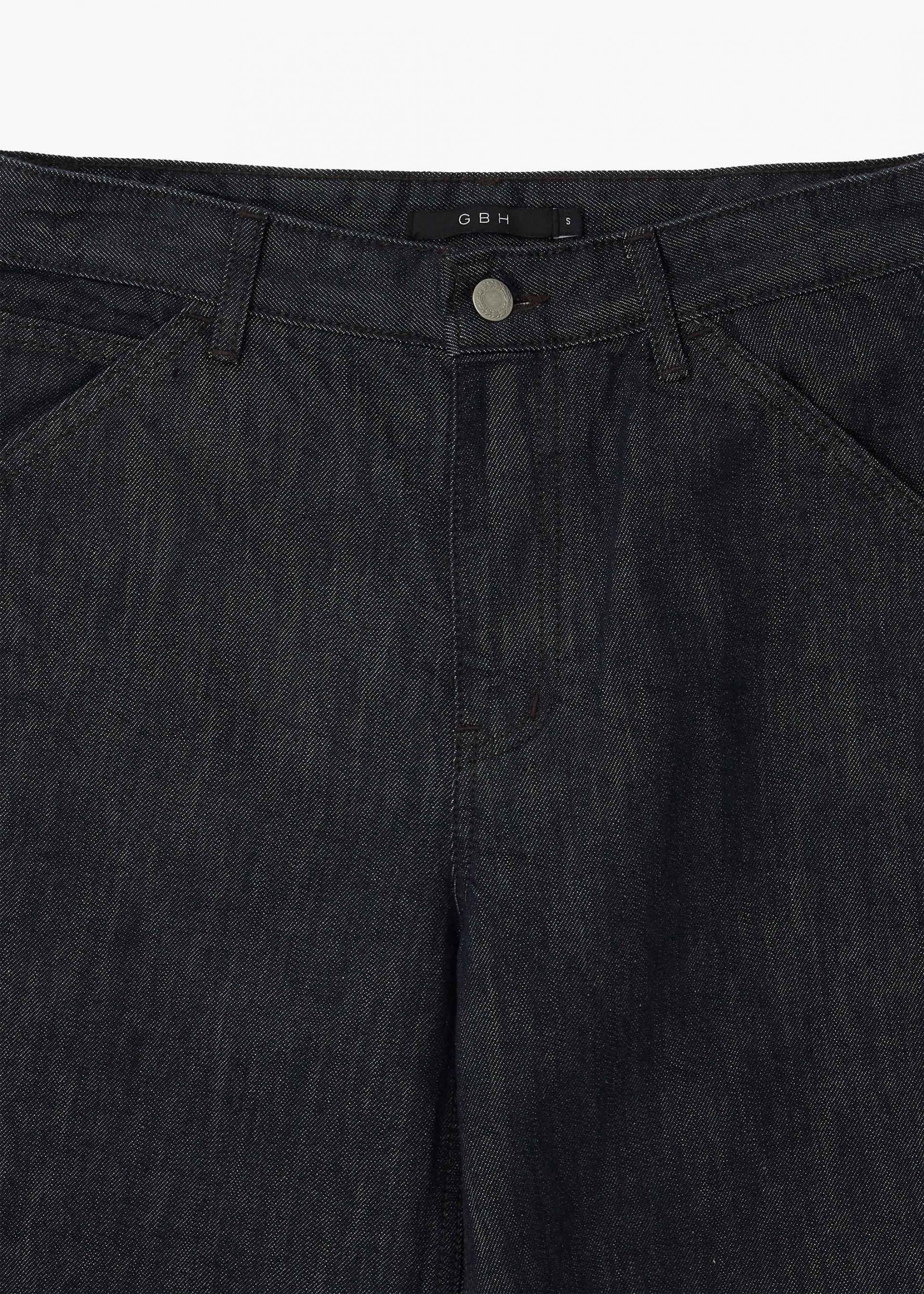 26SS WIDE CINCH-BACK JEAN / INDIGO