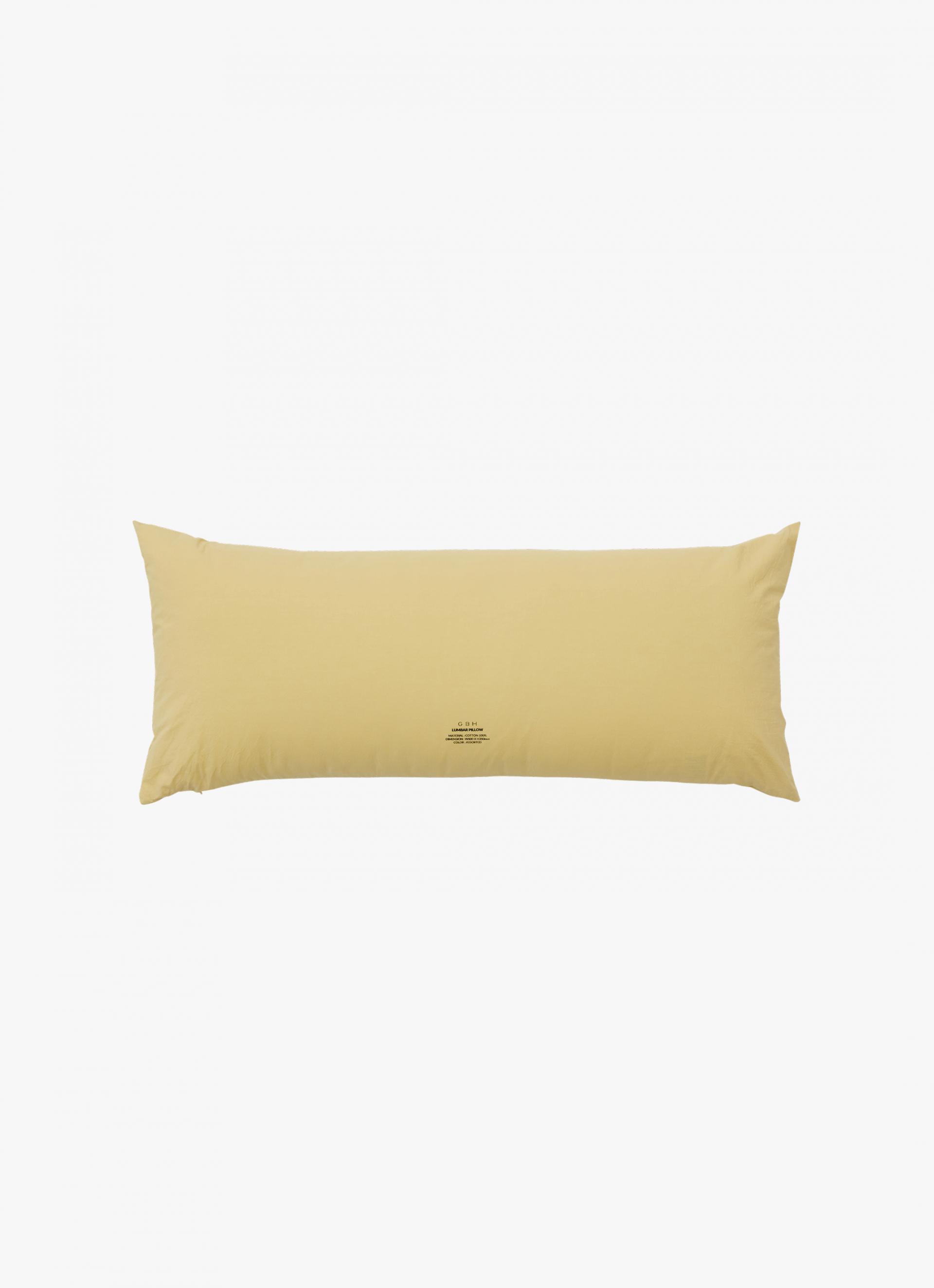 LUMBAR PILLOW COVER / 6 COLORS