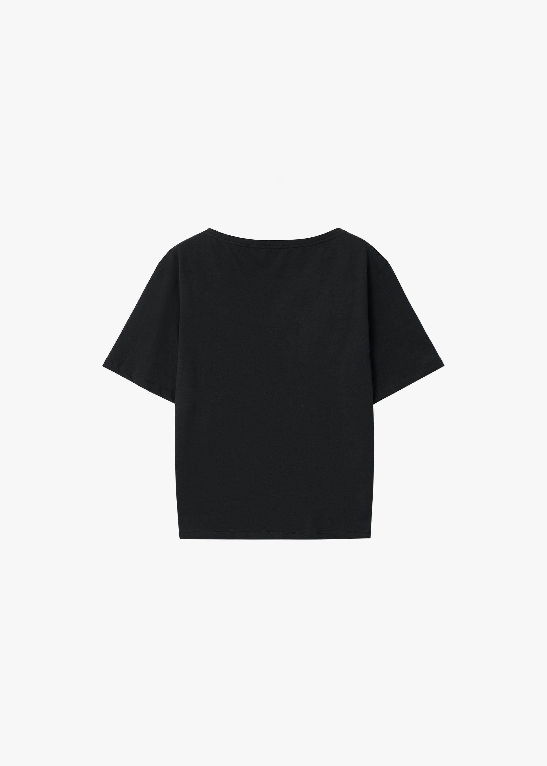 26SS UNBALANCE OFF SHOULDER TOP / BLACK