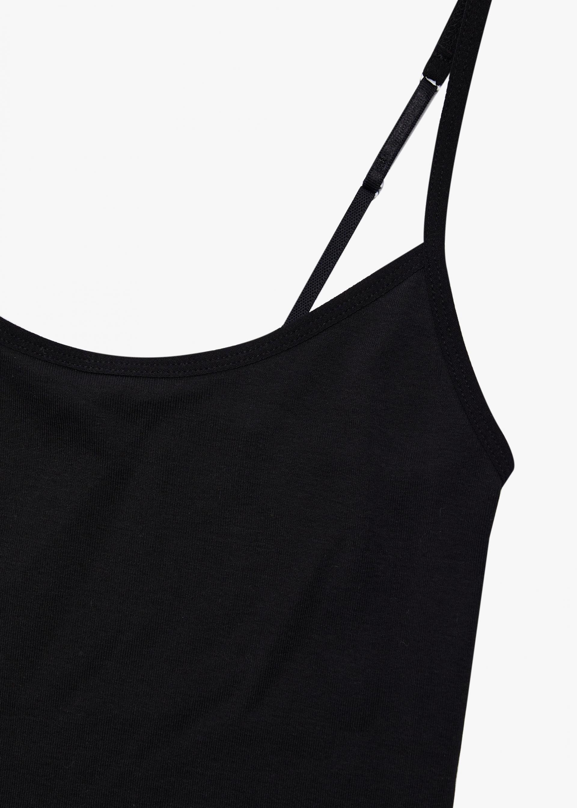 26SS SLIM FIT BASIC SLEEVELESS / BLACK
