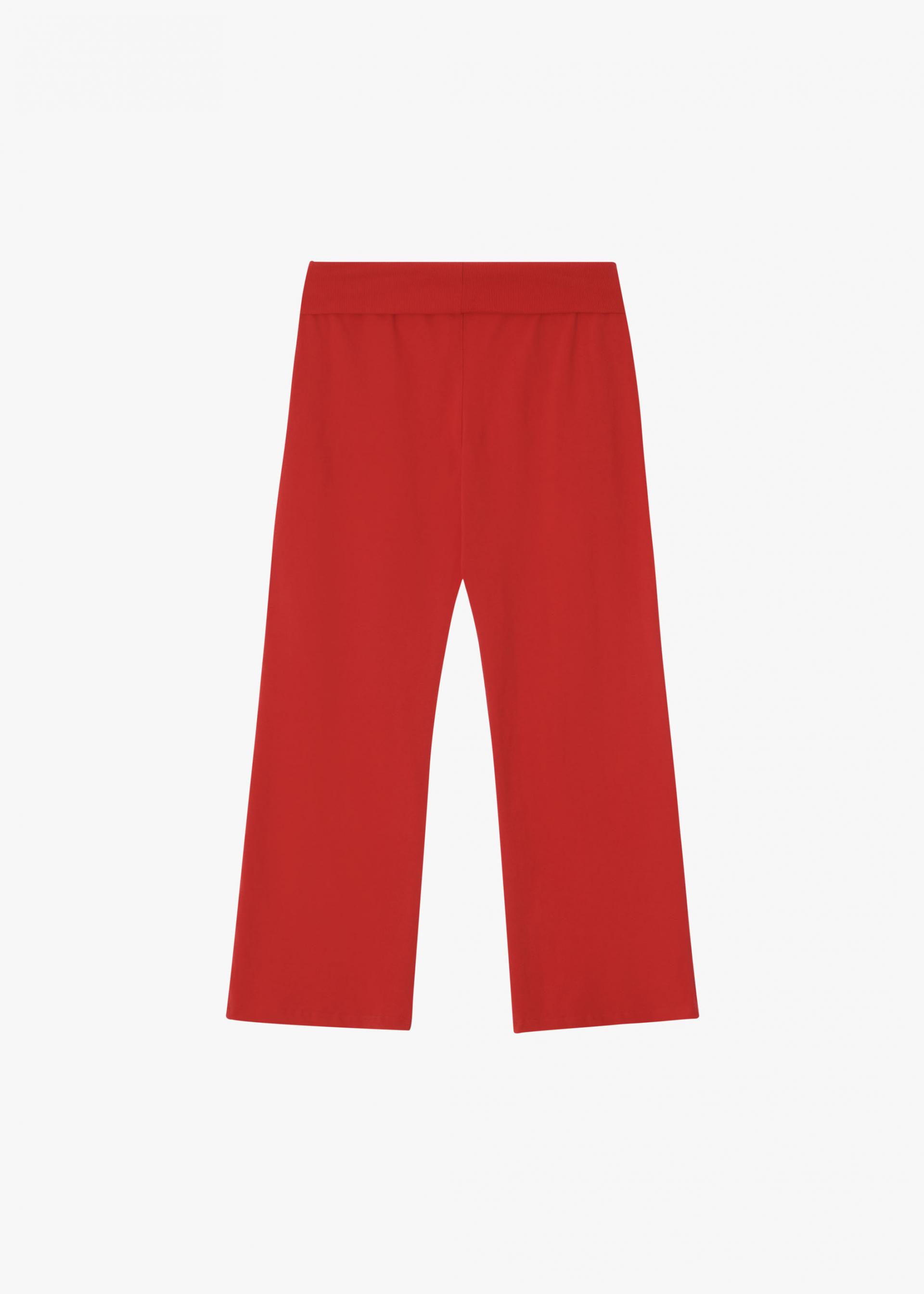26SS FOLD OVER LONG PANTS / RED