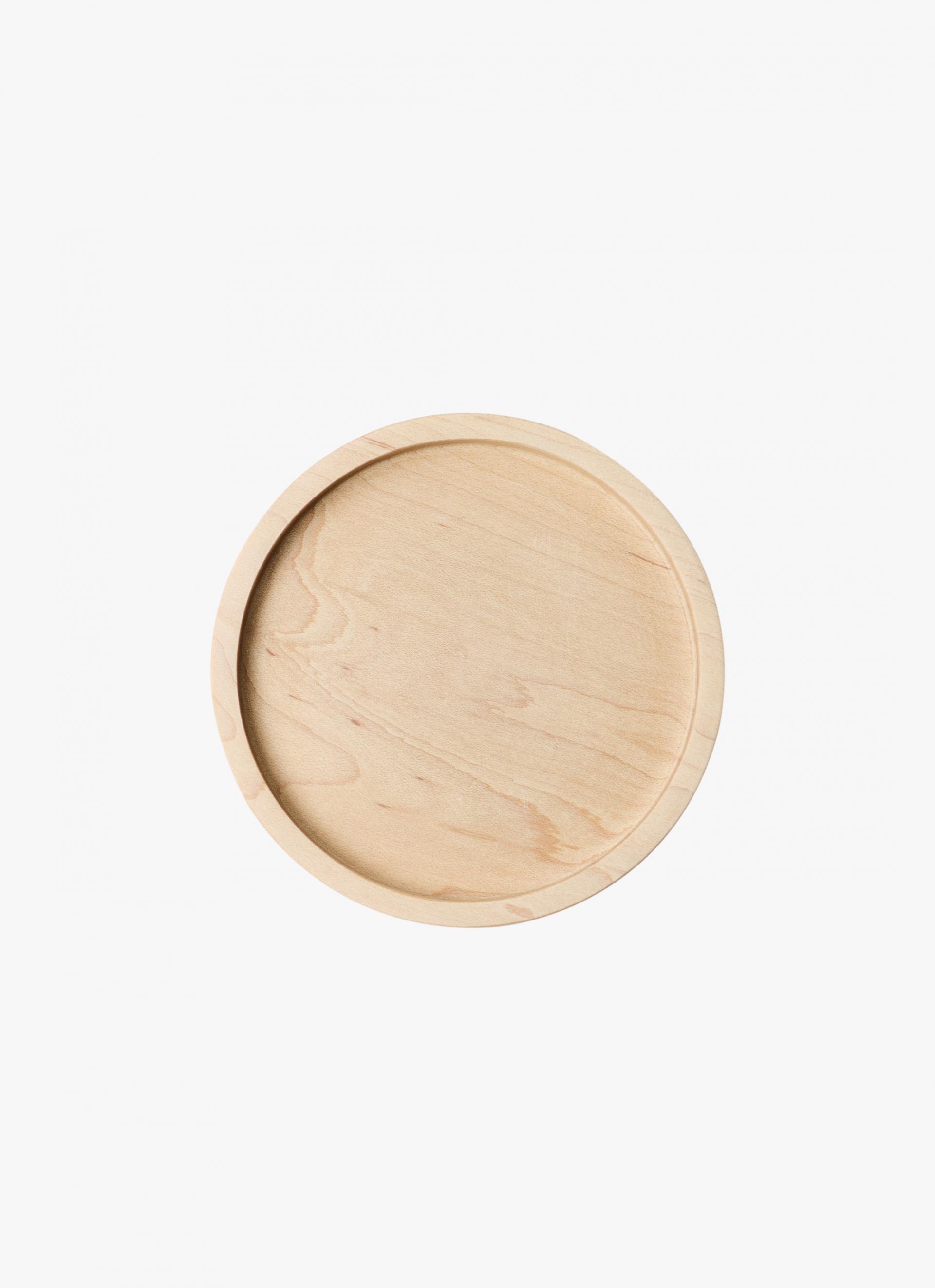 NATURAL WOOD PLATE / 95H