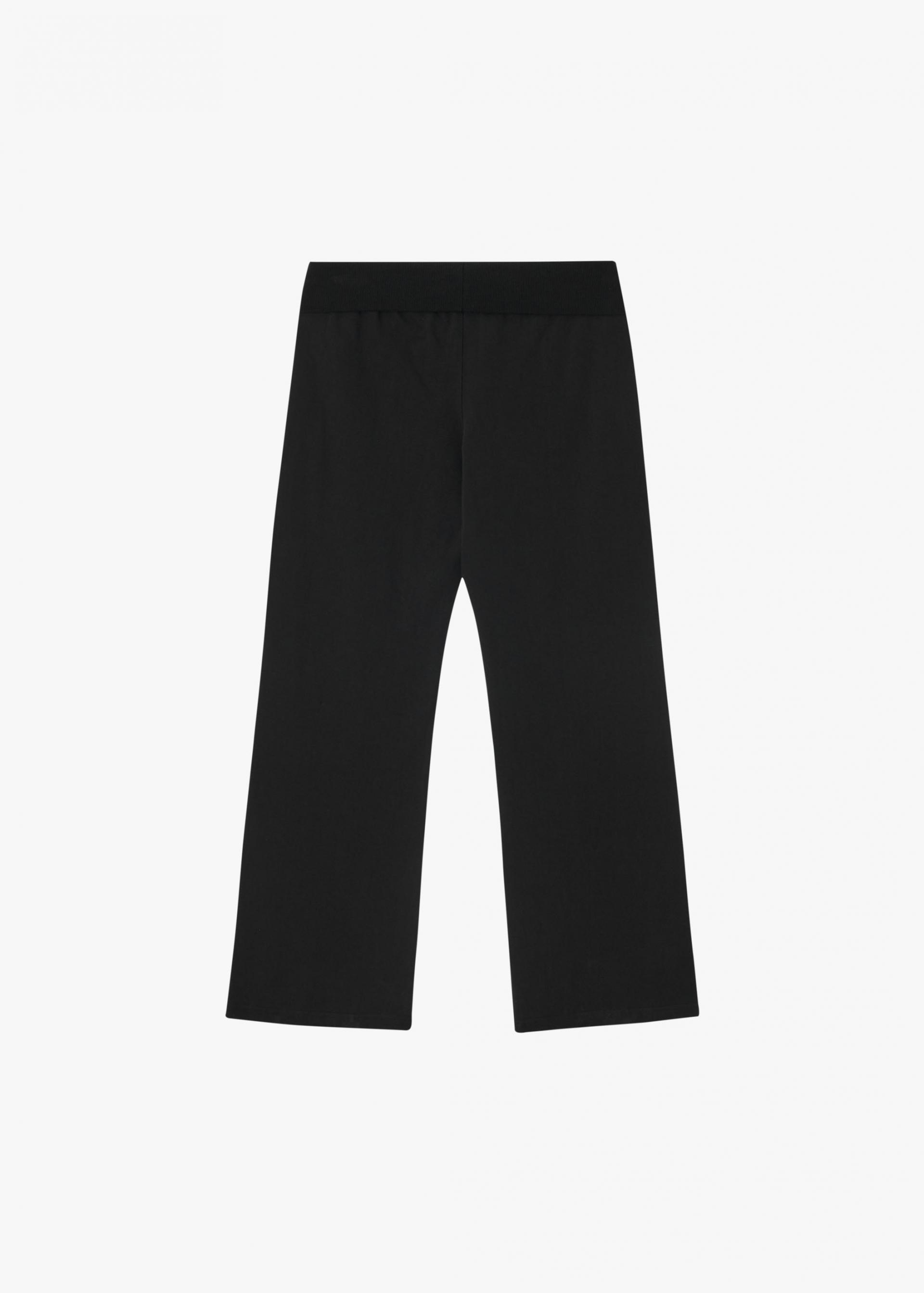 26SS FOLD OVER LONG PANTS / BLACK
