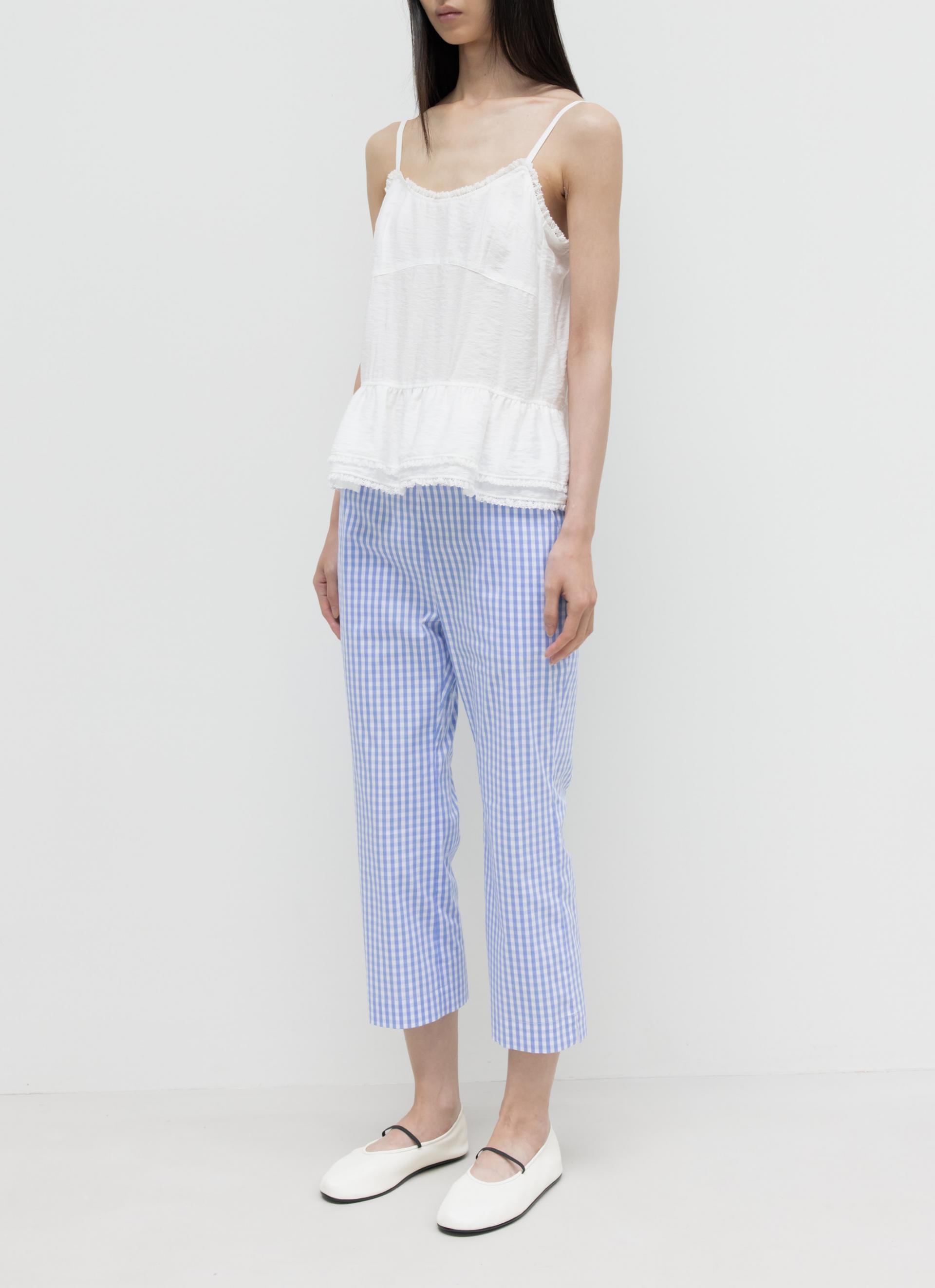 26SS FRILL LACE SLEEVELESS / WHITE