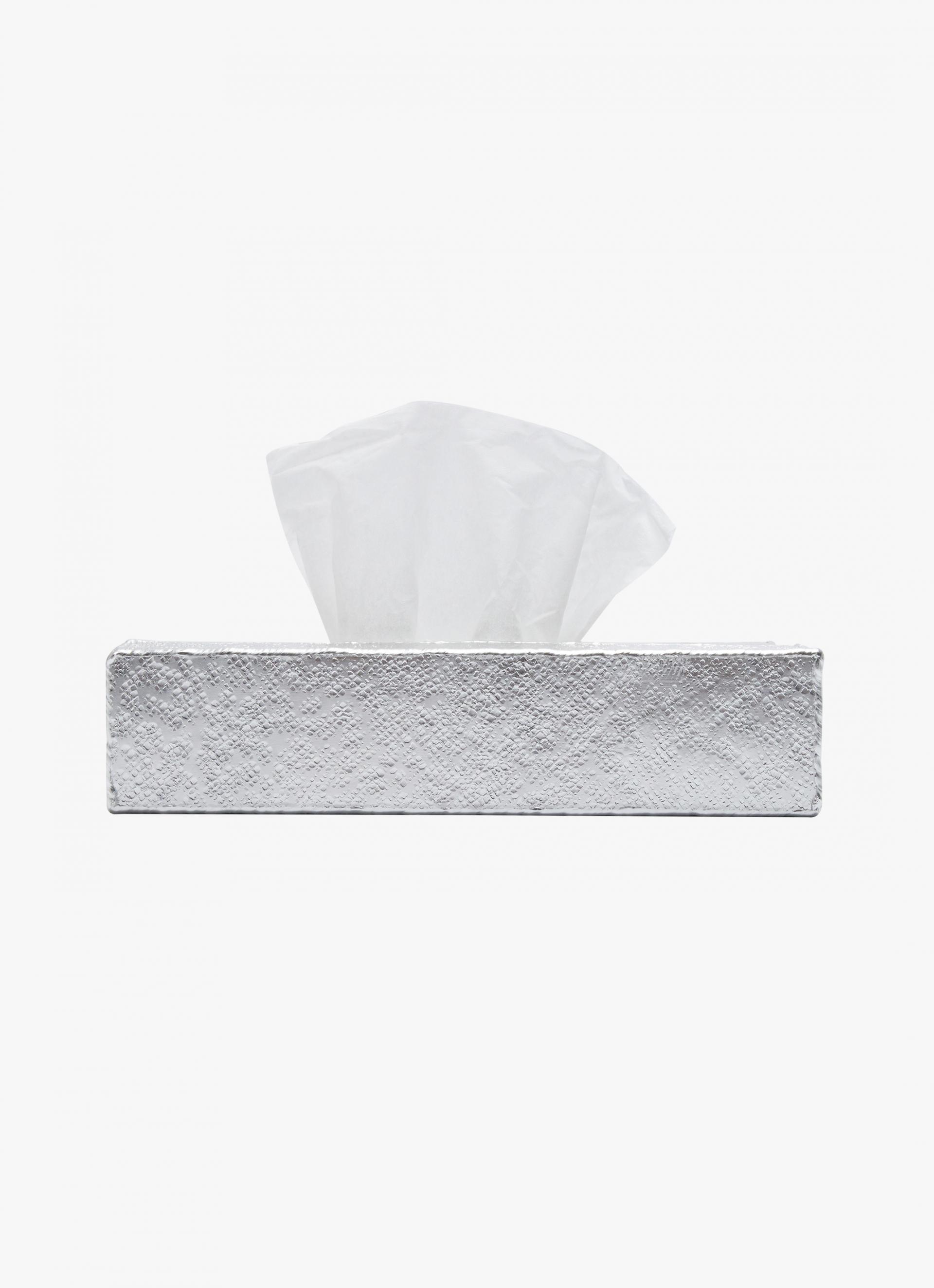 x Yunyeodong ALUMINUM STEEL TISSUE CASE / MATT SILVER