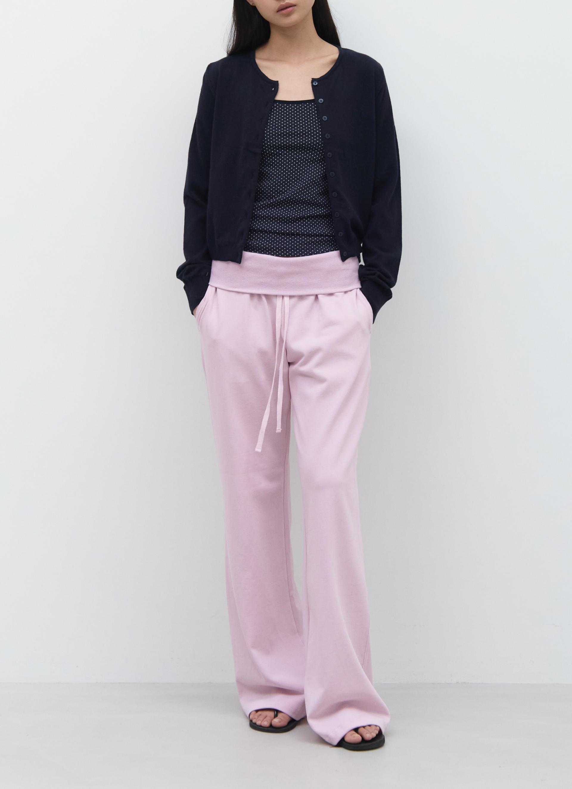 26SS CASHMERE ANG CARDIGAN / NAVY