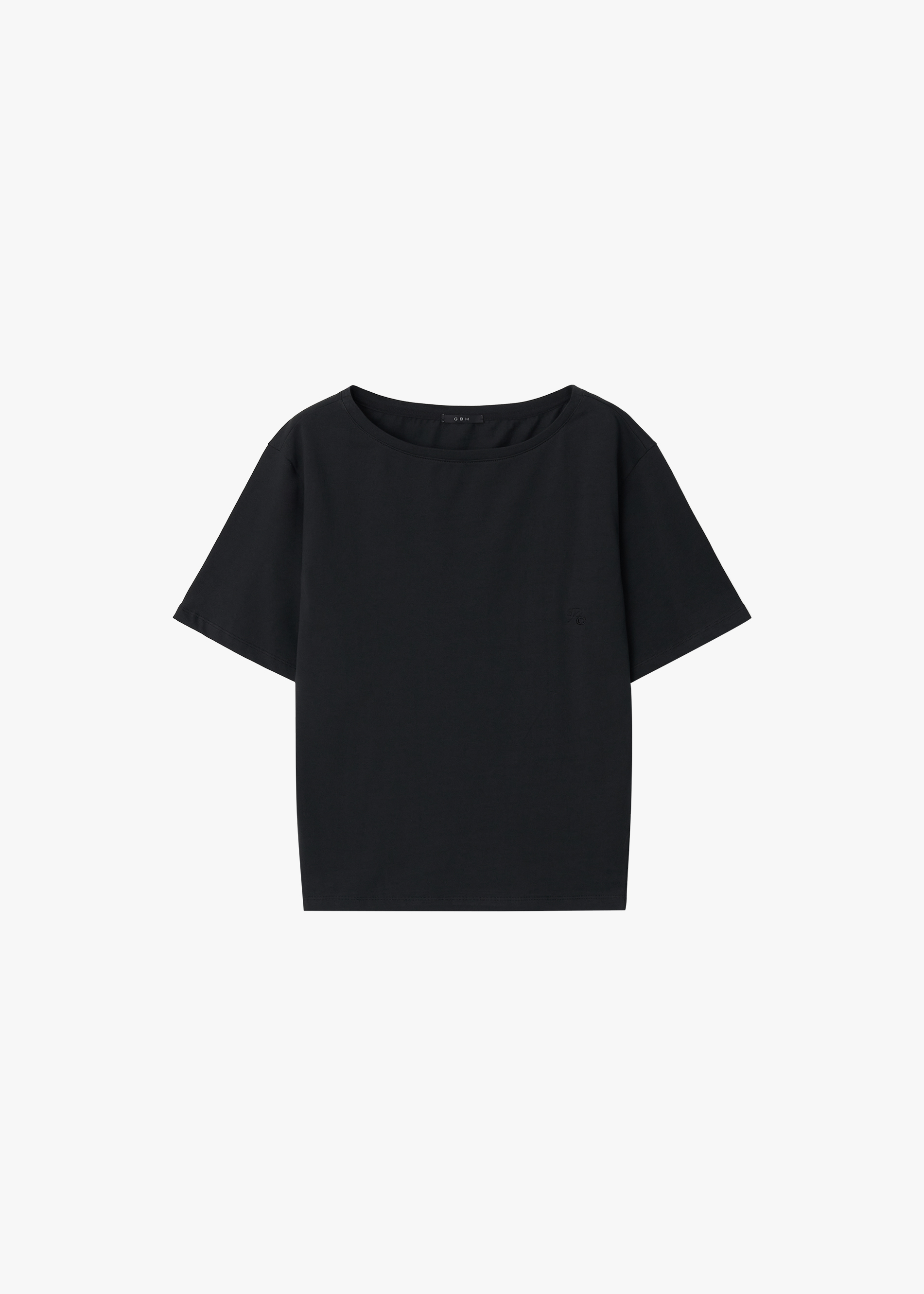 26SS UNBALANCE OFF SHOULDER TOP / BLACK