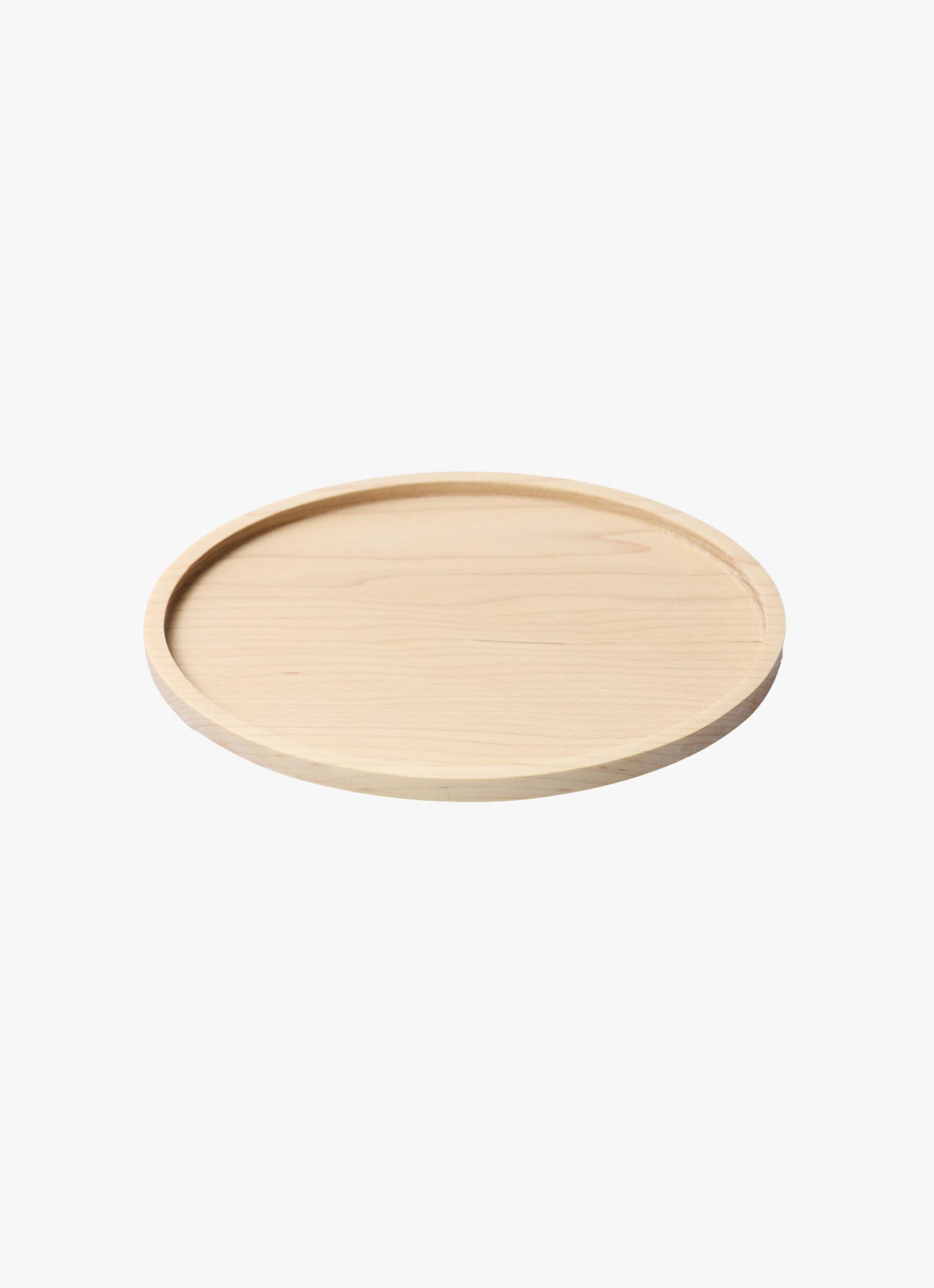 NATURAL WOOD PLATE / 130 95