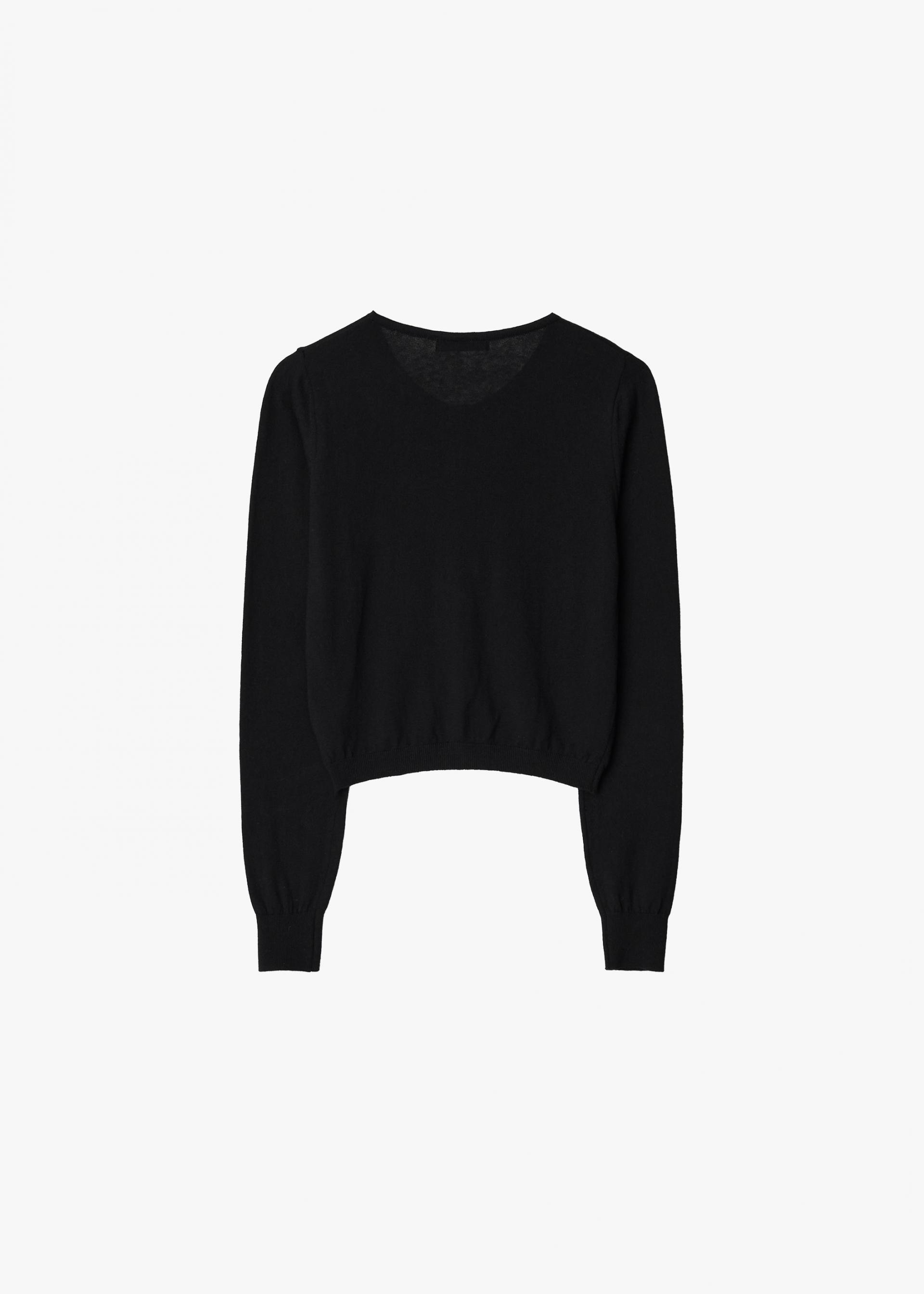 26SS CASHMERE ANG CARDIGAN / BLACK
