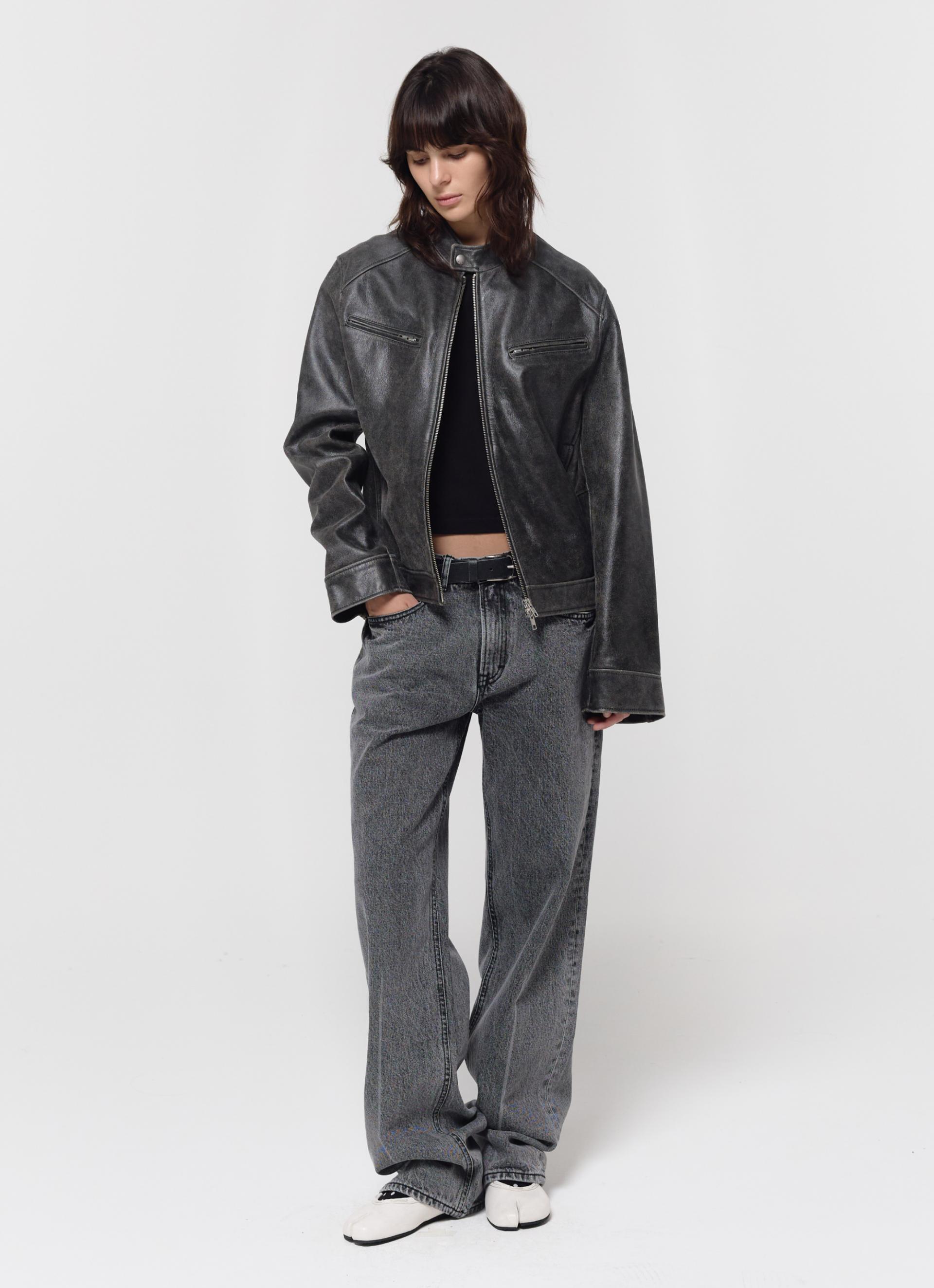 [Limited] VINTAGE RIDER JACKET / BLACK