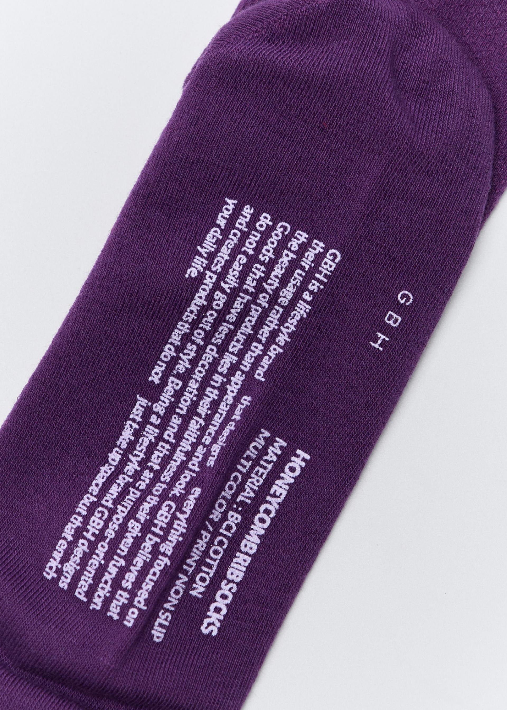 26SS HONEYCOMB RIB SOCKS / 3 COLOR