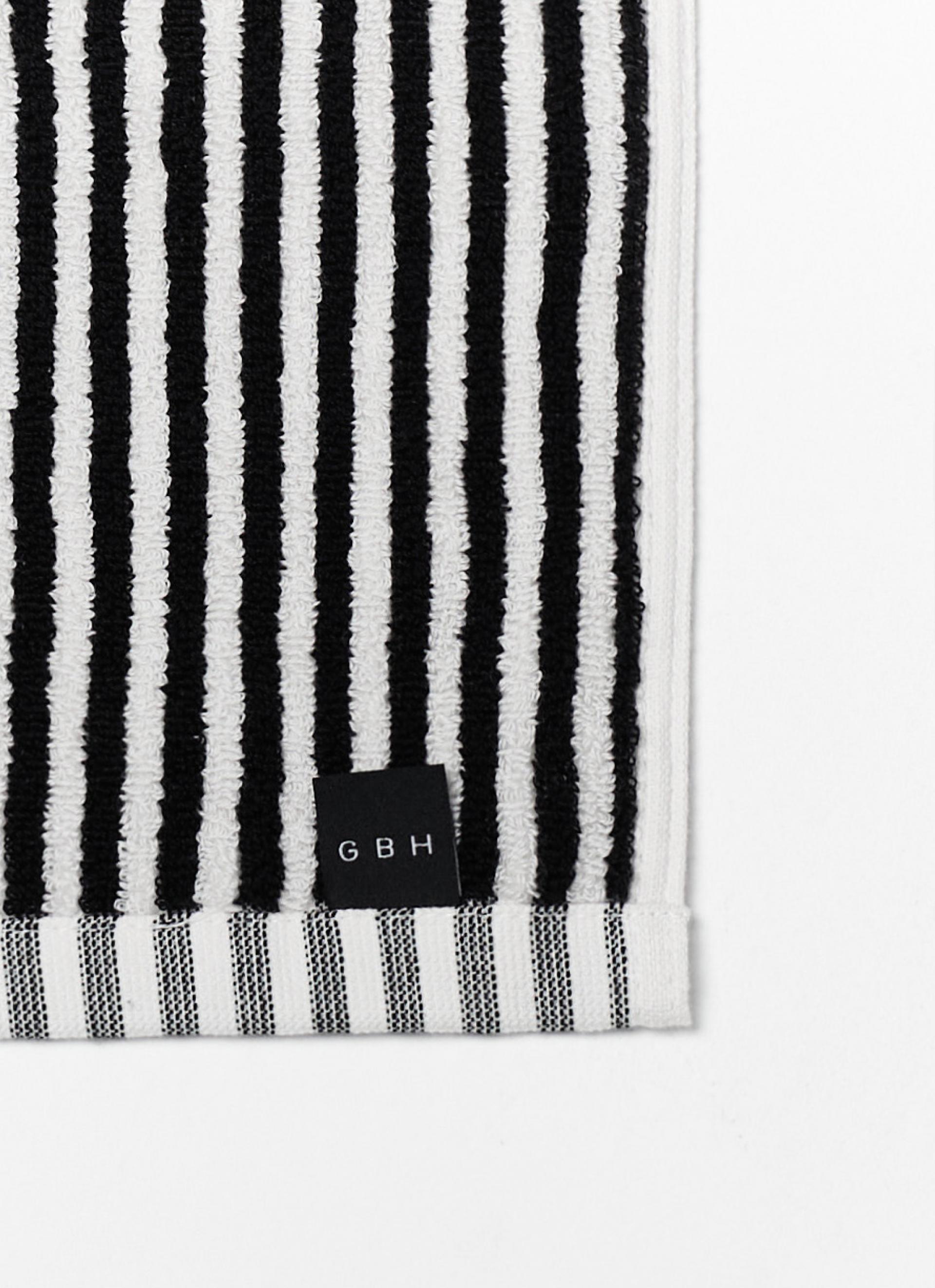 FACE TOWEL_STRIPE MONO
