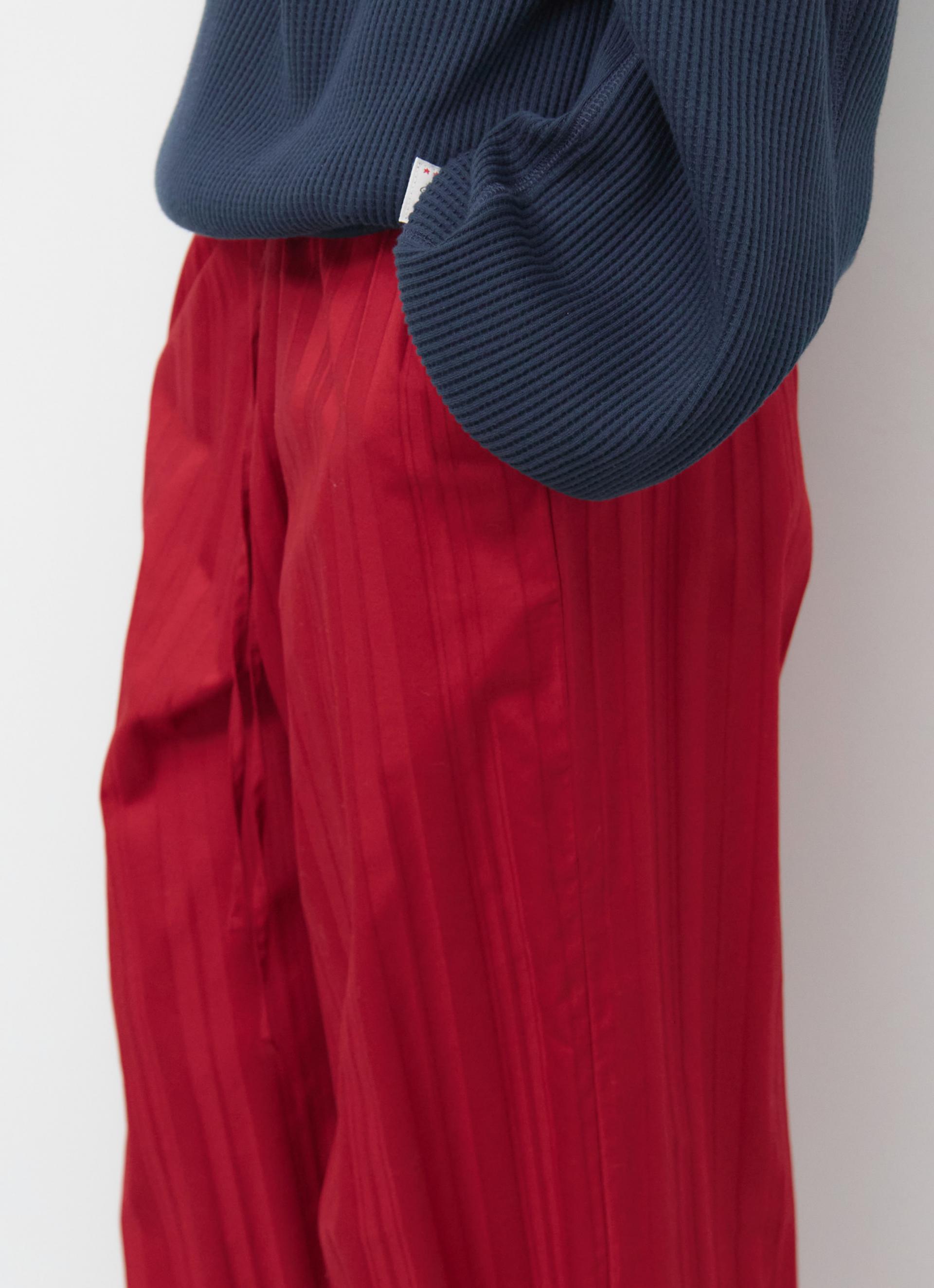 [6/1 예약배송] 26SS DRAWSTRING PANTS / RED