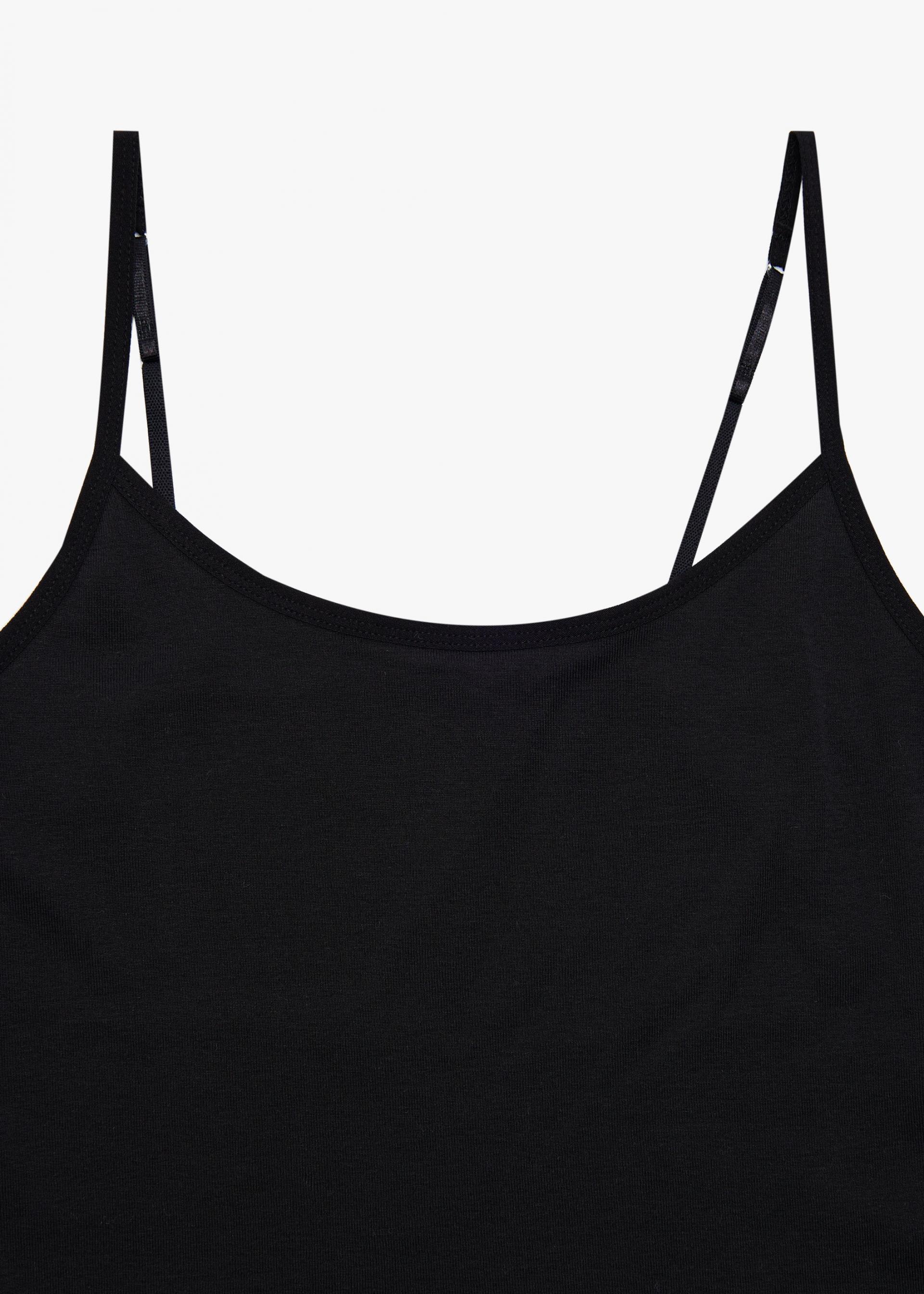 26SS SLIM FIT BASIC SLEEVELESS / BLACK