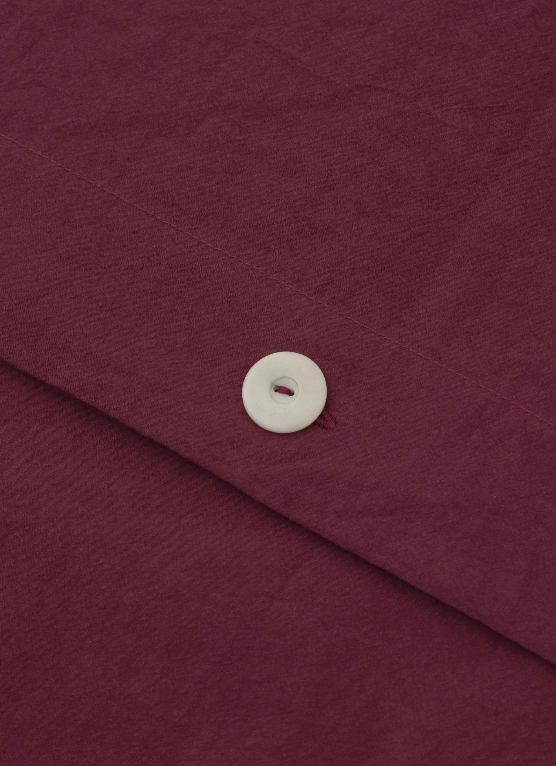 DUVET COVER - MERLOT / 2 SIZES