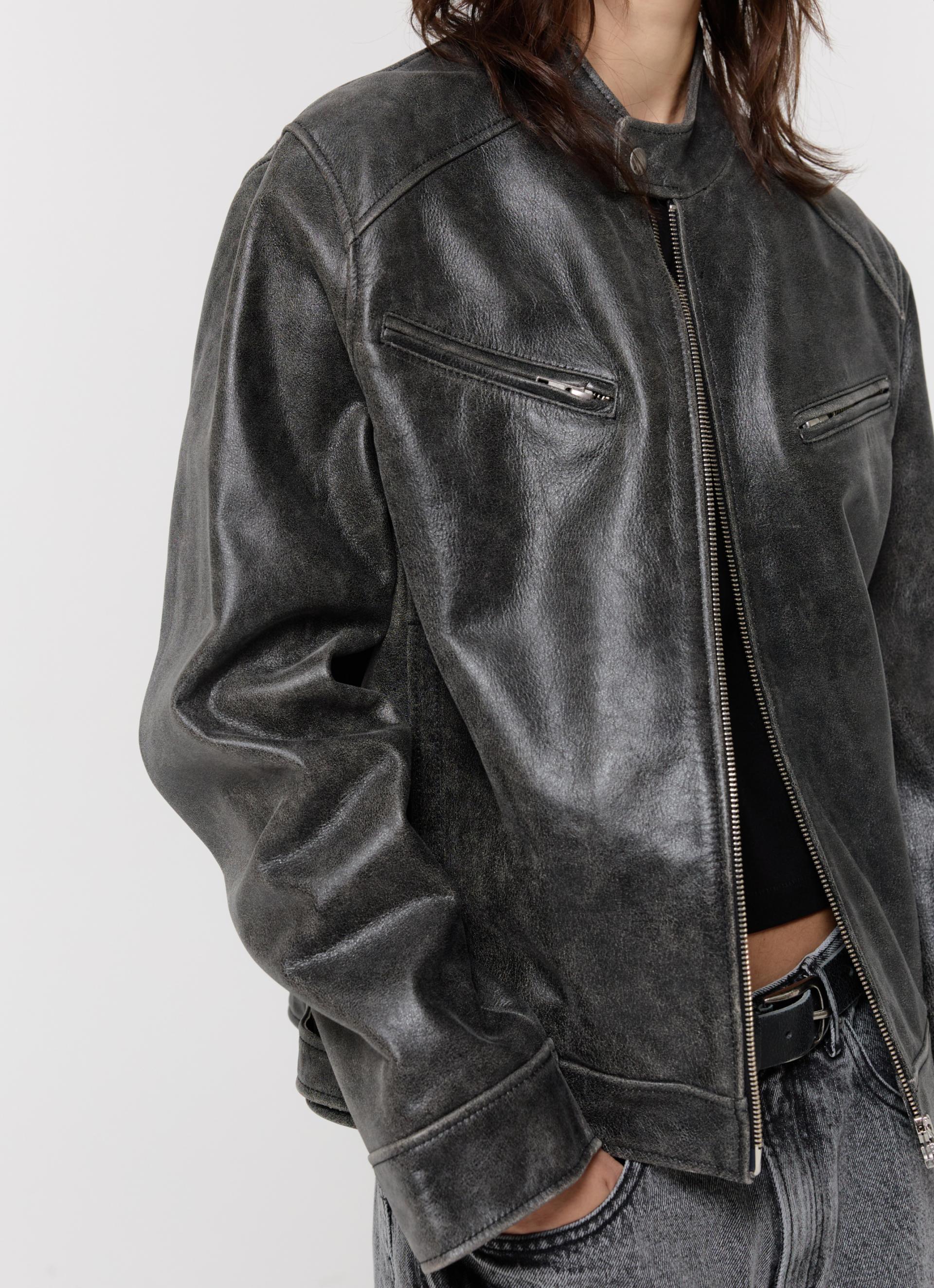 [Limited] VINTAGE RIDER JACKET / BLACK