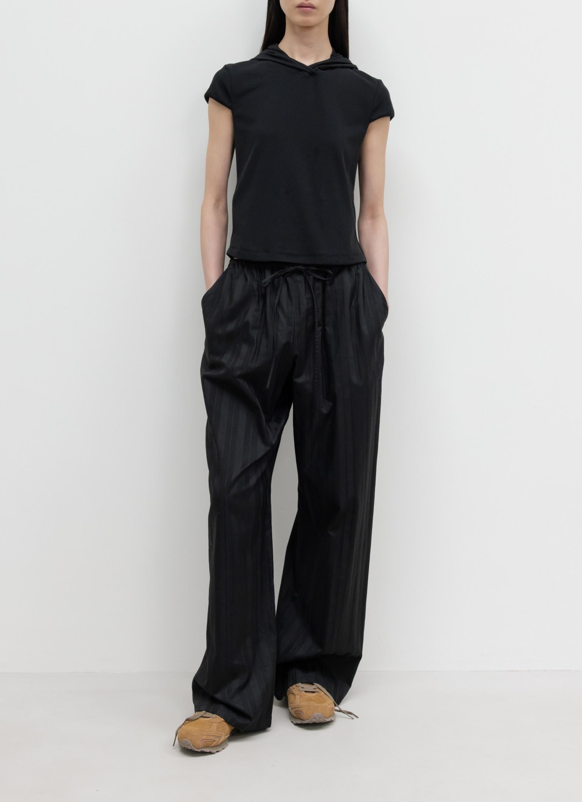 26SS DRAWSTRING PANTS / BLACK