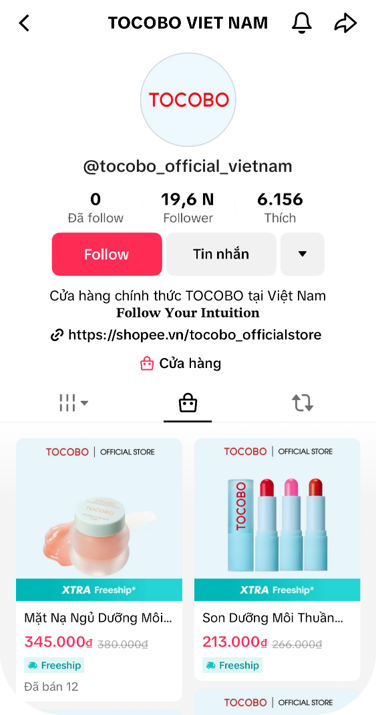 Product showcase