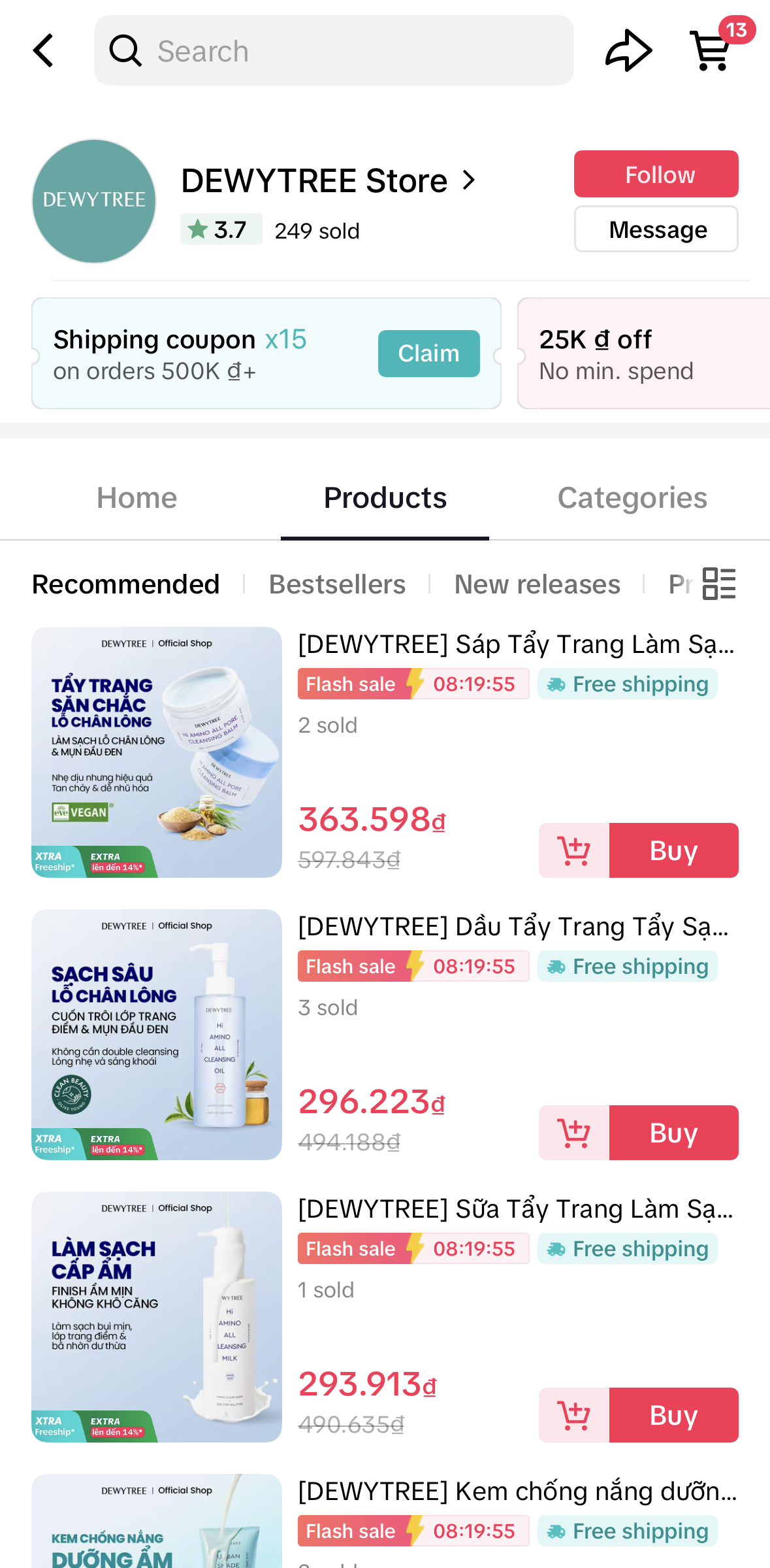 샵인샵 운영