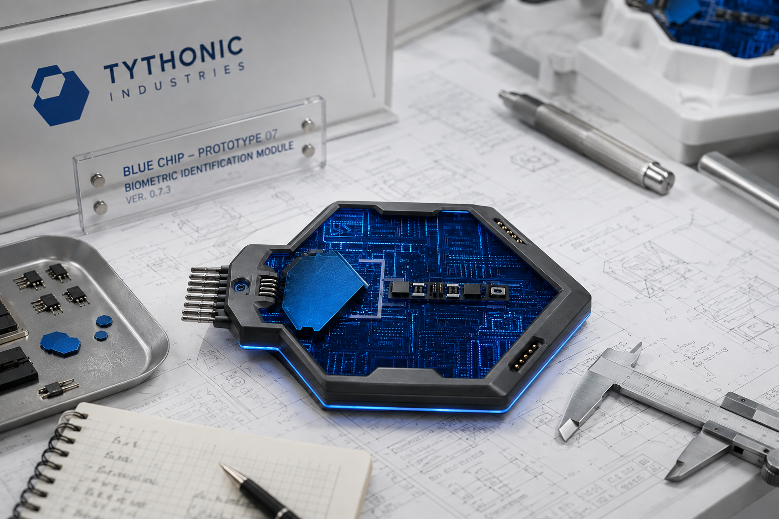 TYTHONIC Blue Chip prototype