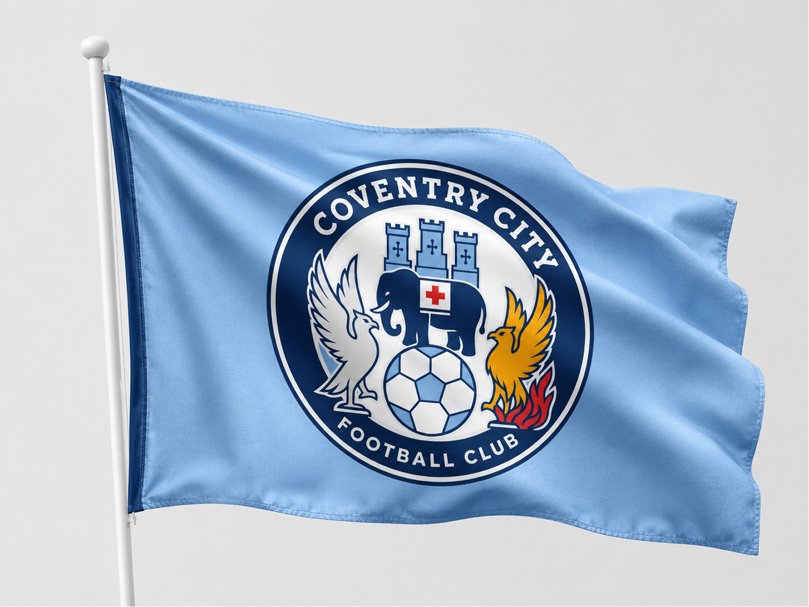 Coventry City FC branding application 2