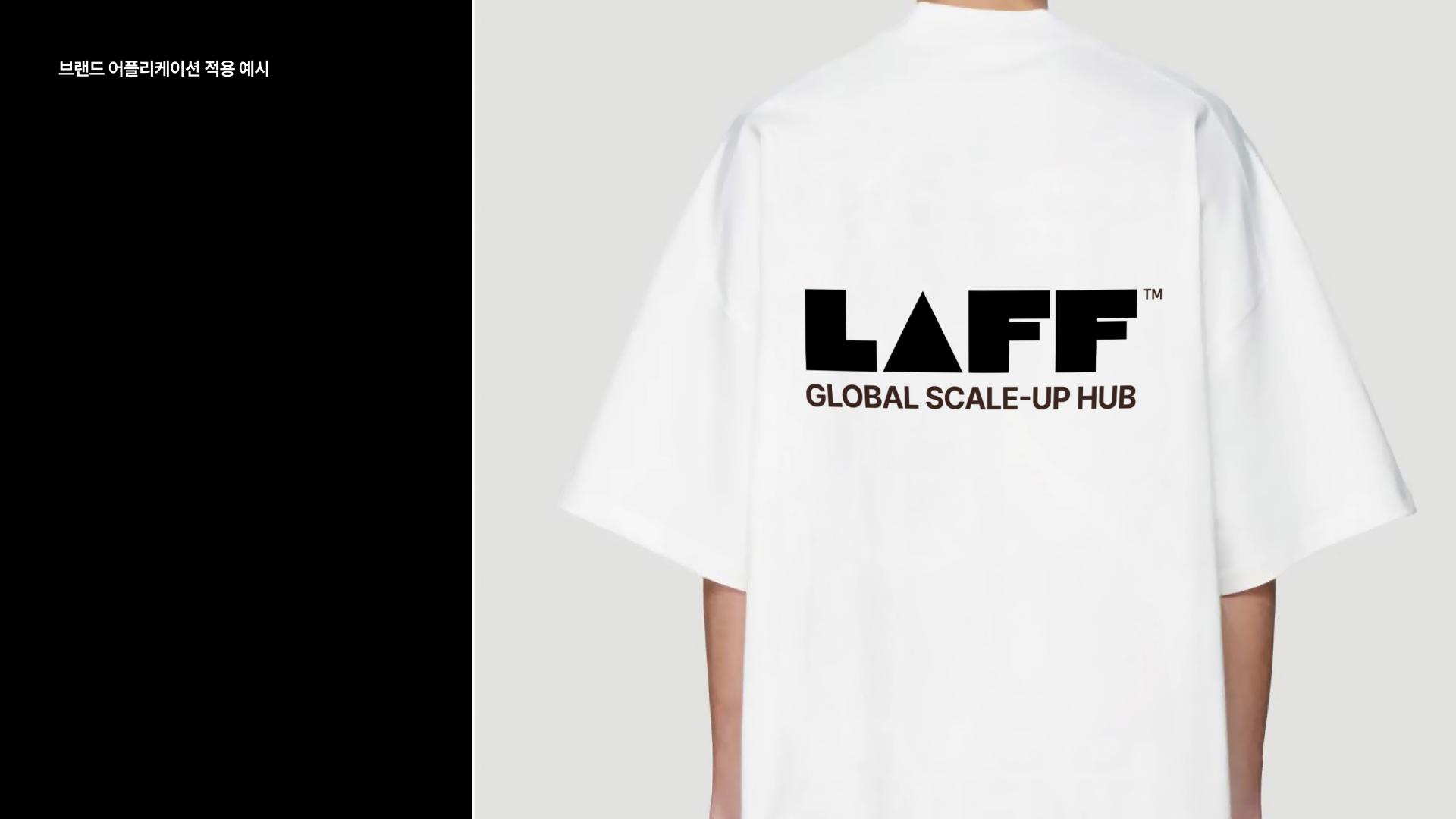 LAFF t-shirt application