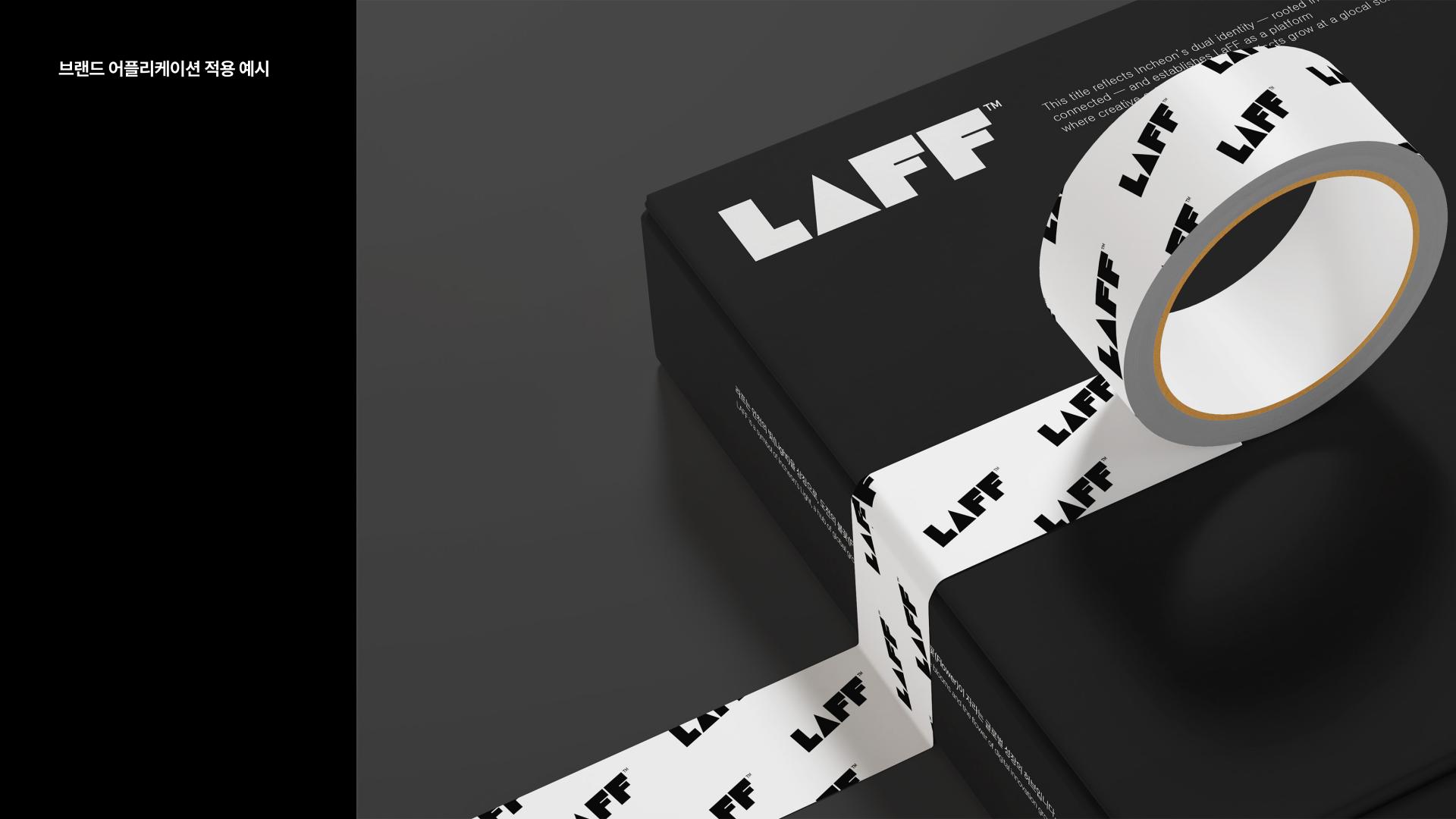 LAFF package tape application