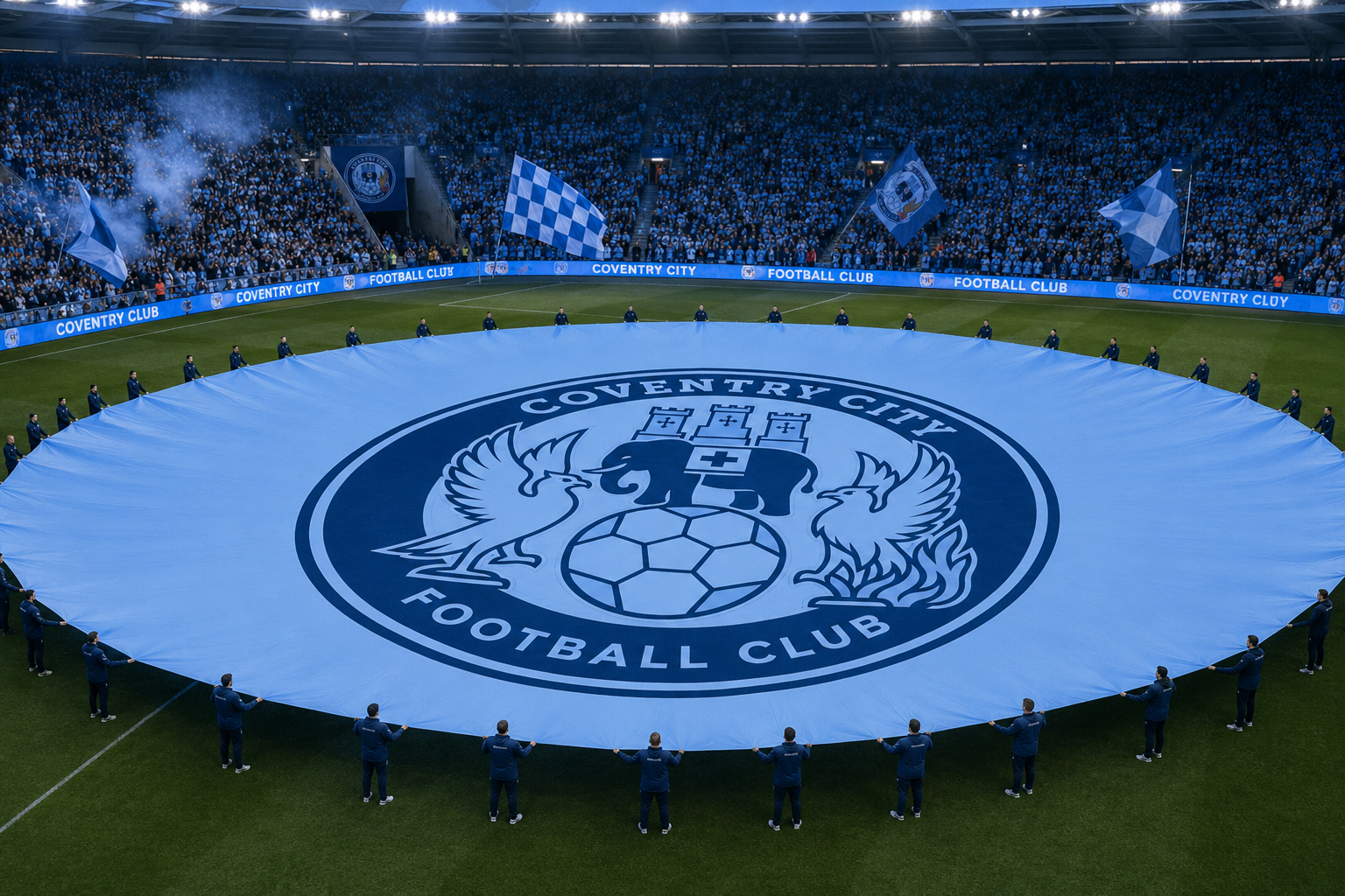 Coventry City FC branding application 14