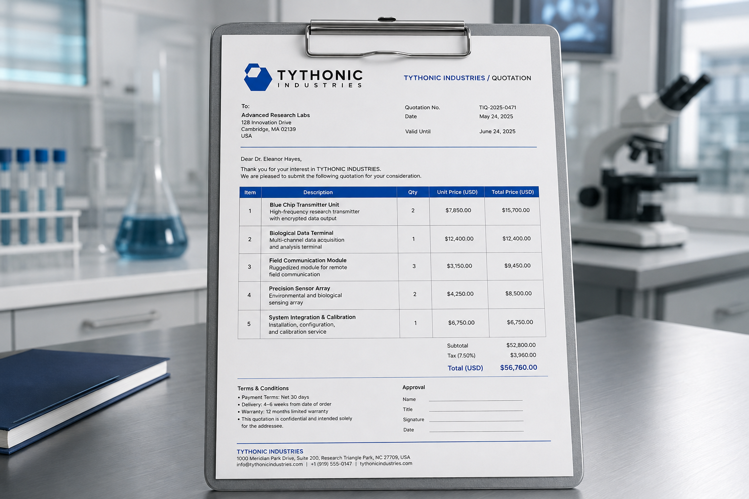 TYTHONIC product application