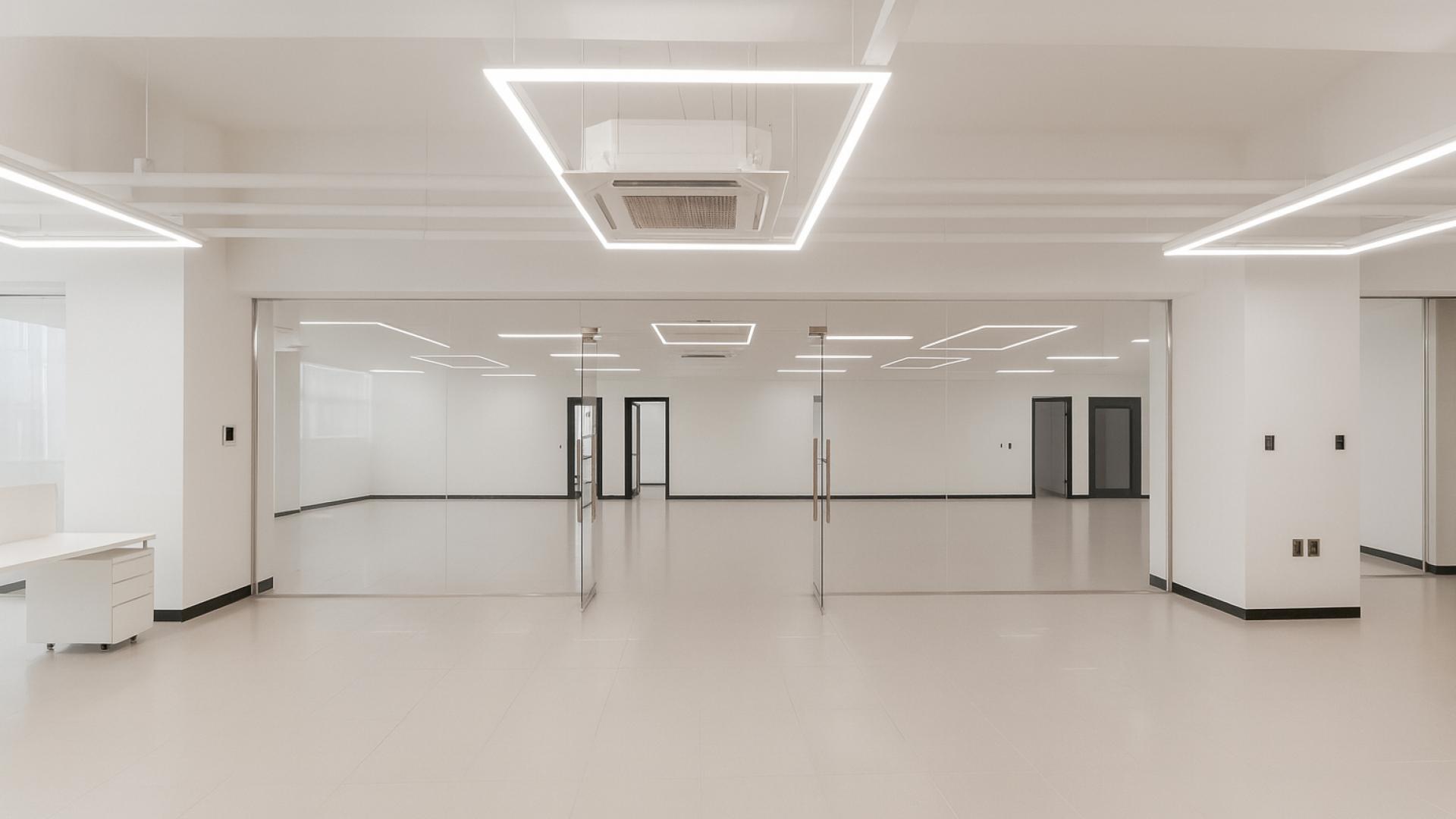 LAFF open hall linear light system