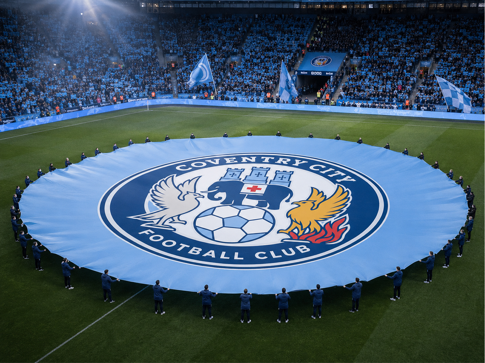Coventry City FC branding application 7