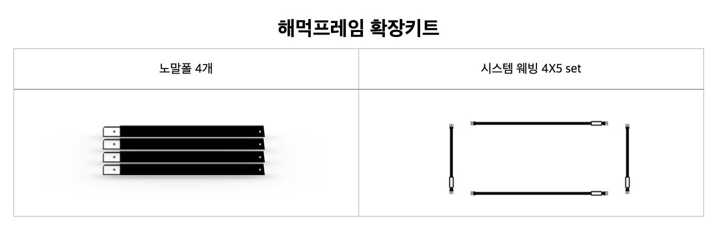힌트 오리진 4X5 스킨 단품 White TC