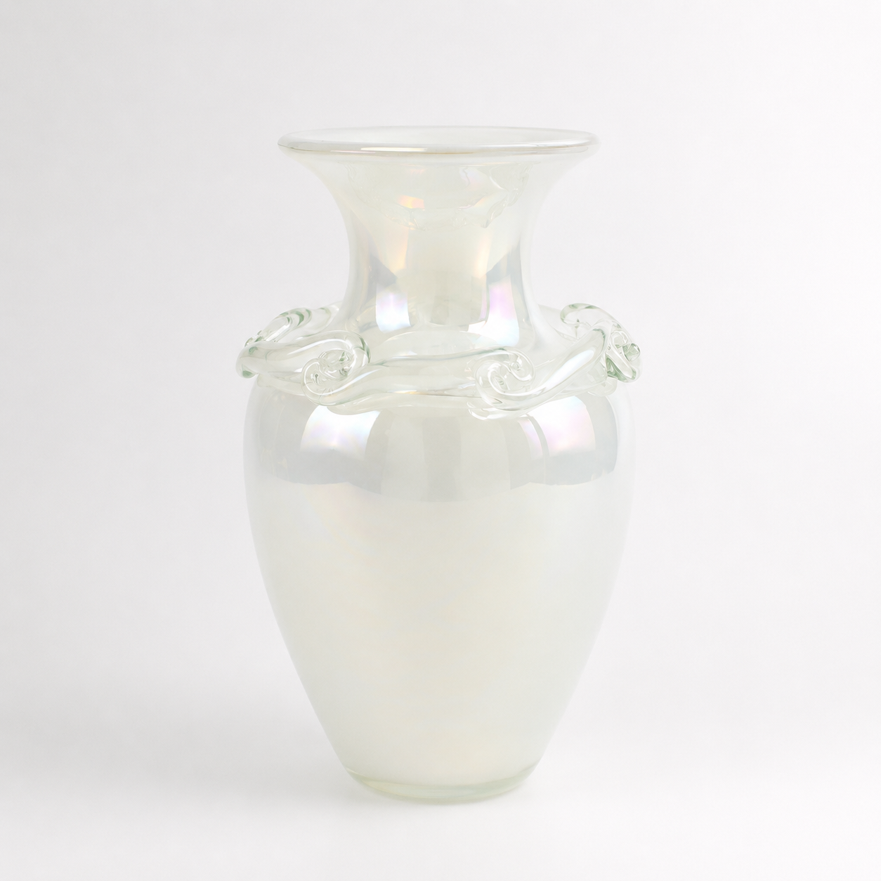 Kamei Glass Osaka Opalescent Art Glass Vase : shop § ANOB