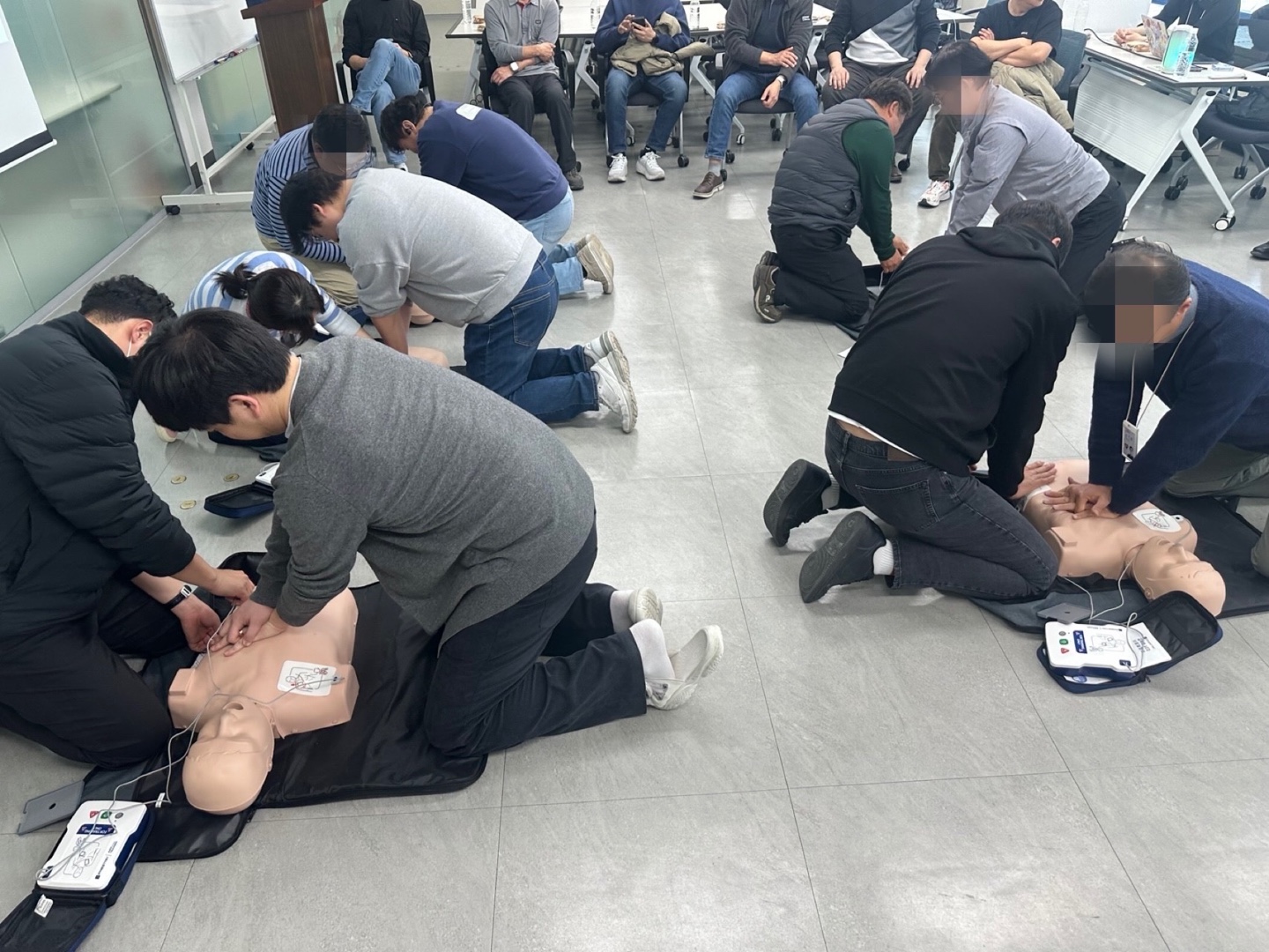 예비교원 응급처치 실습