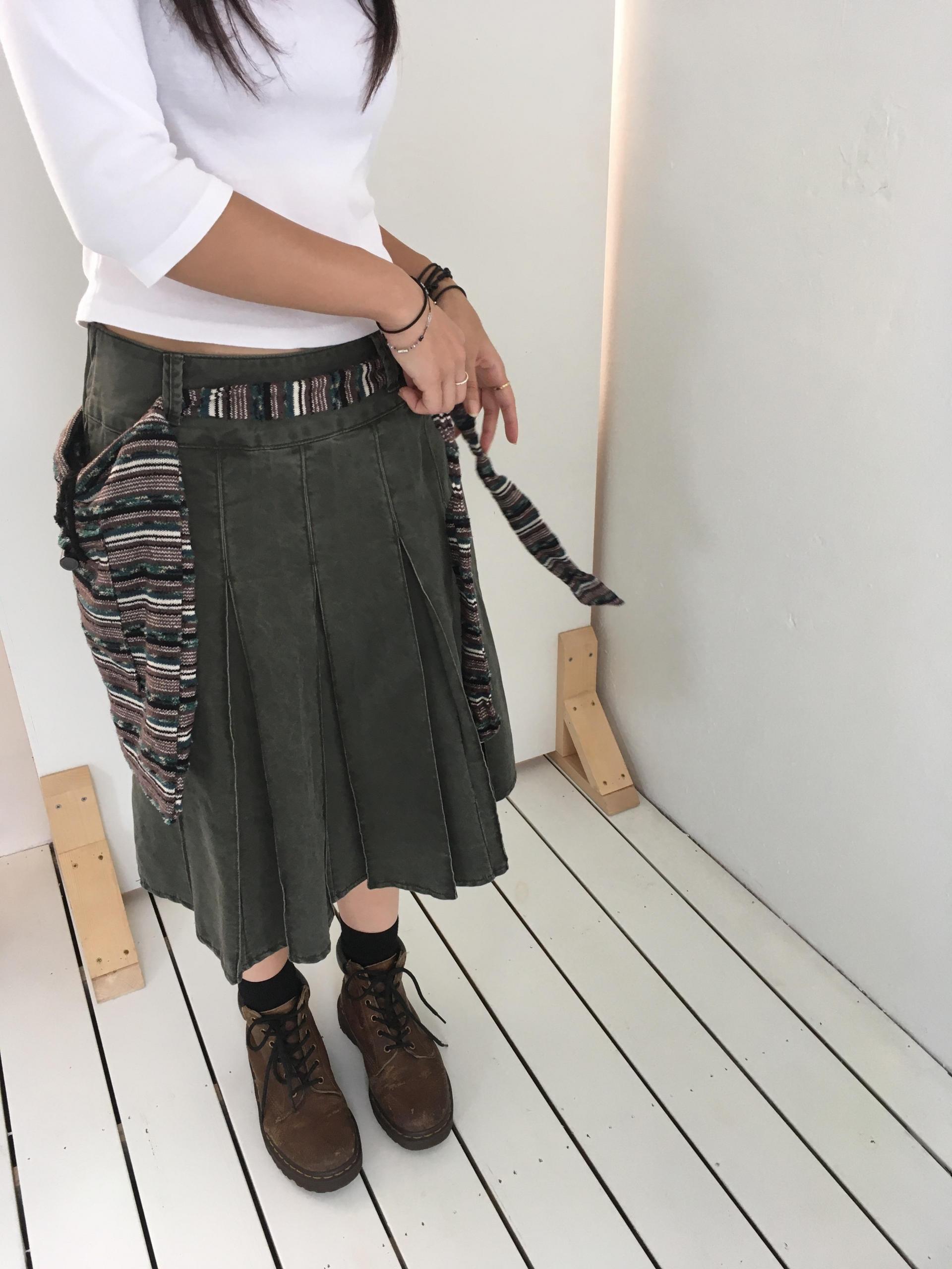 knit toggle bag