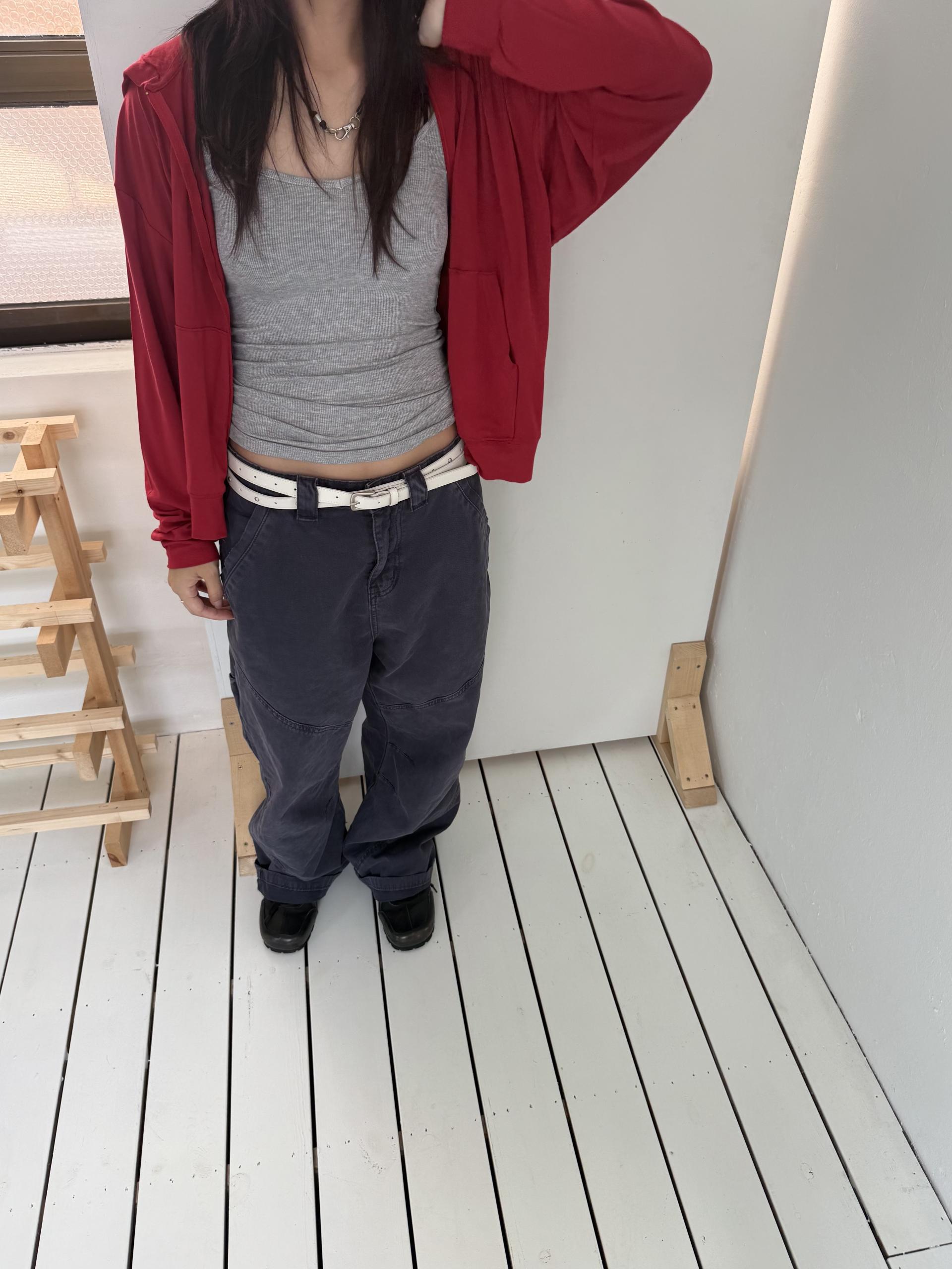 cool light hoodie zip-up