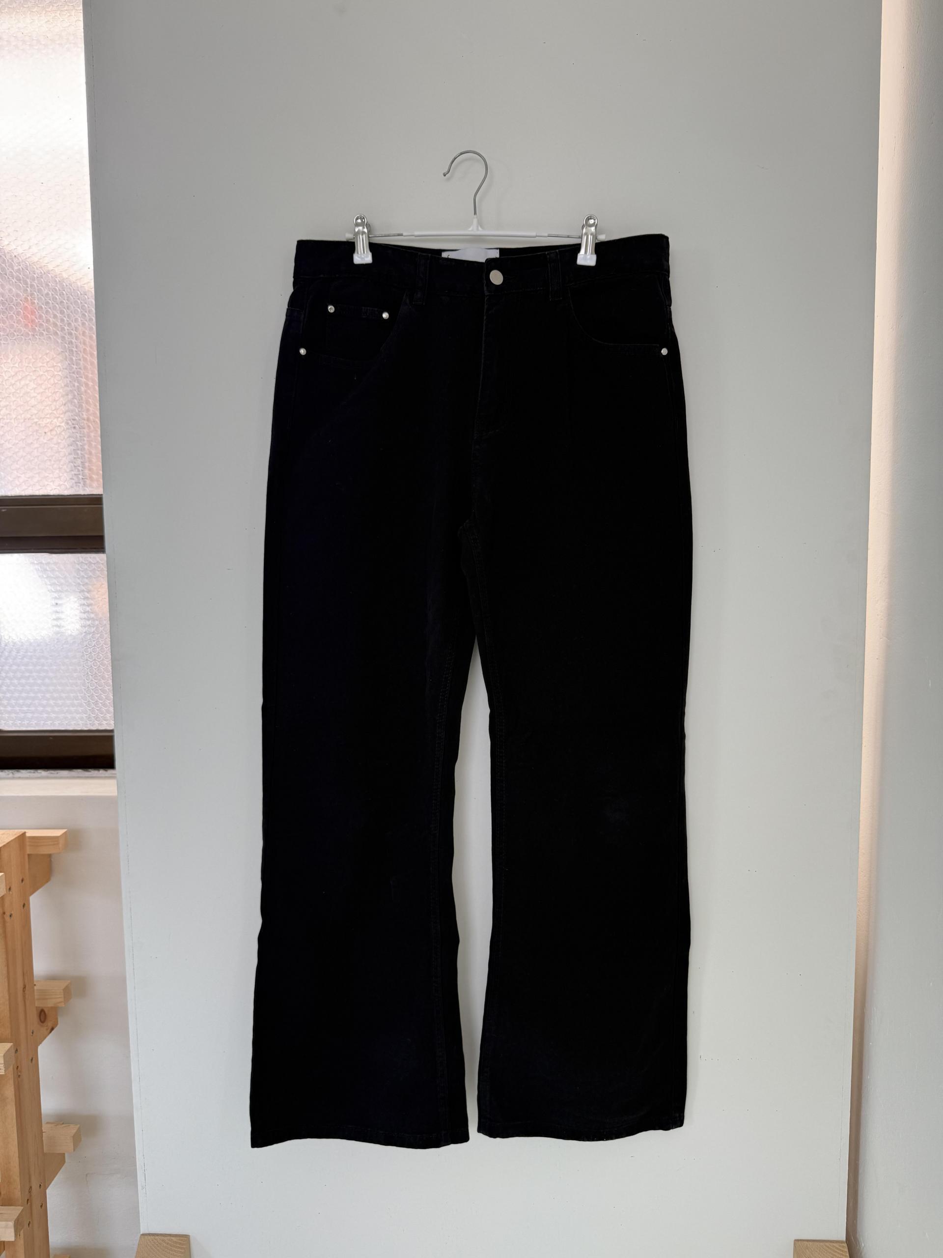 [unisex] straight basic pants