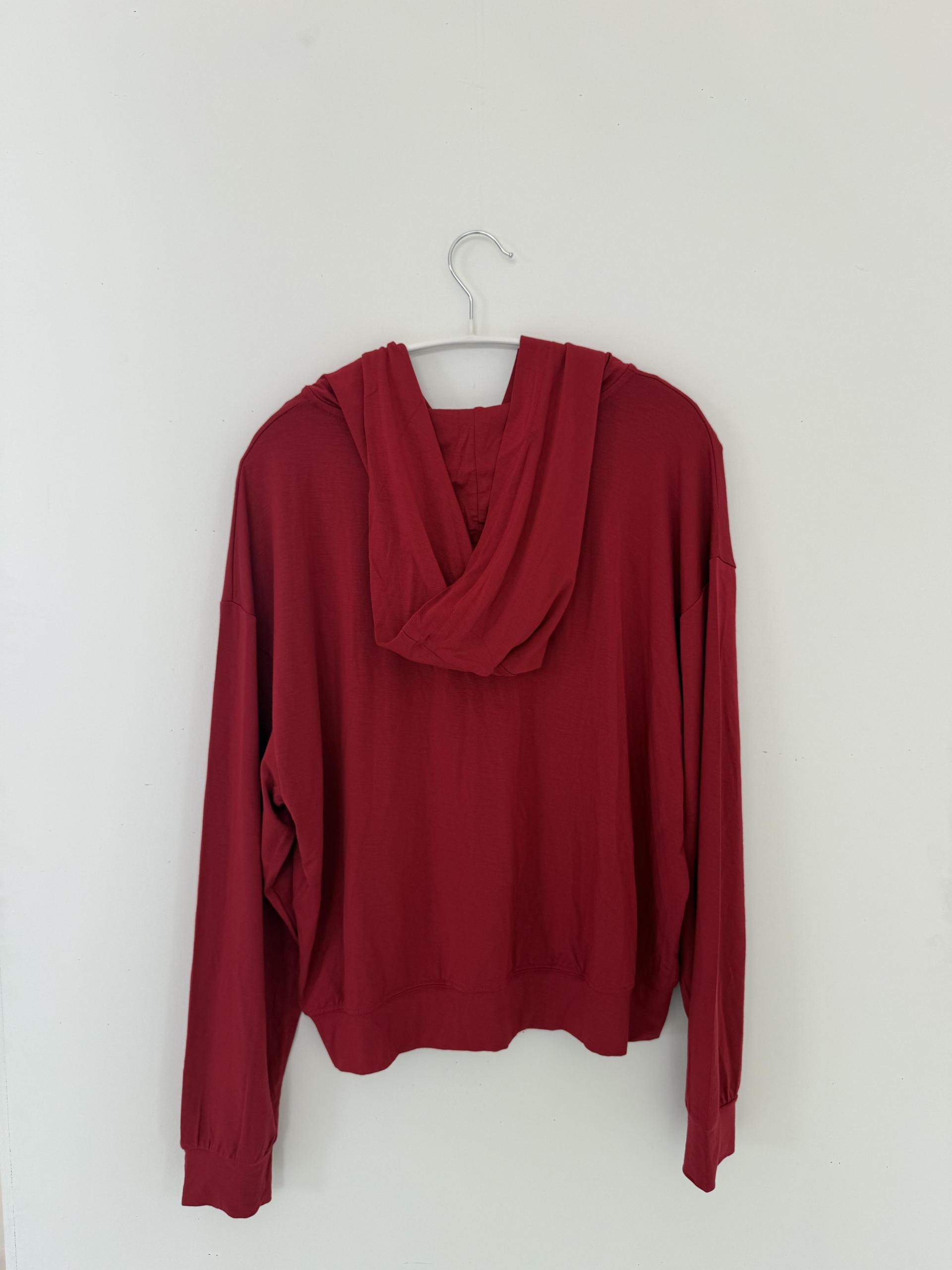 cool light hoodie zip-up