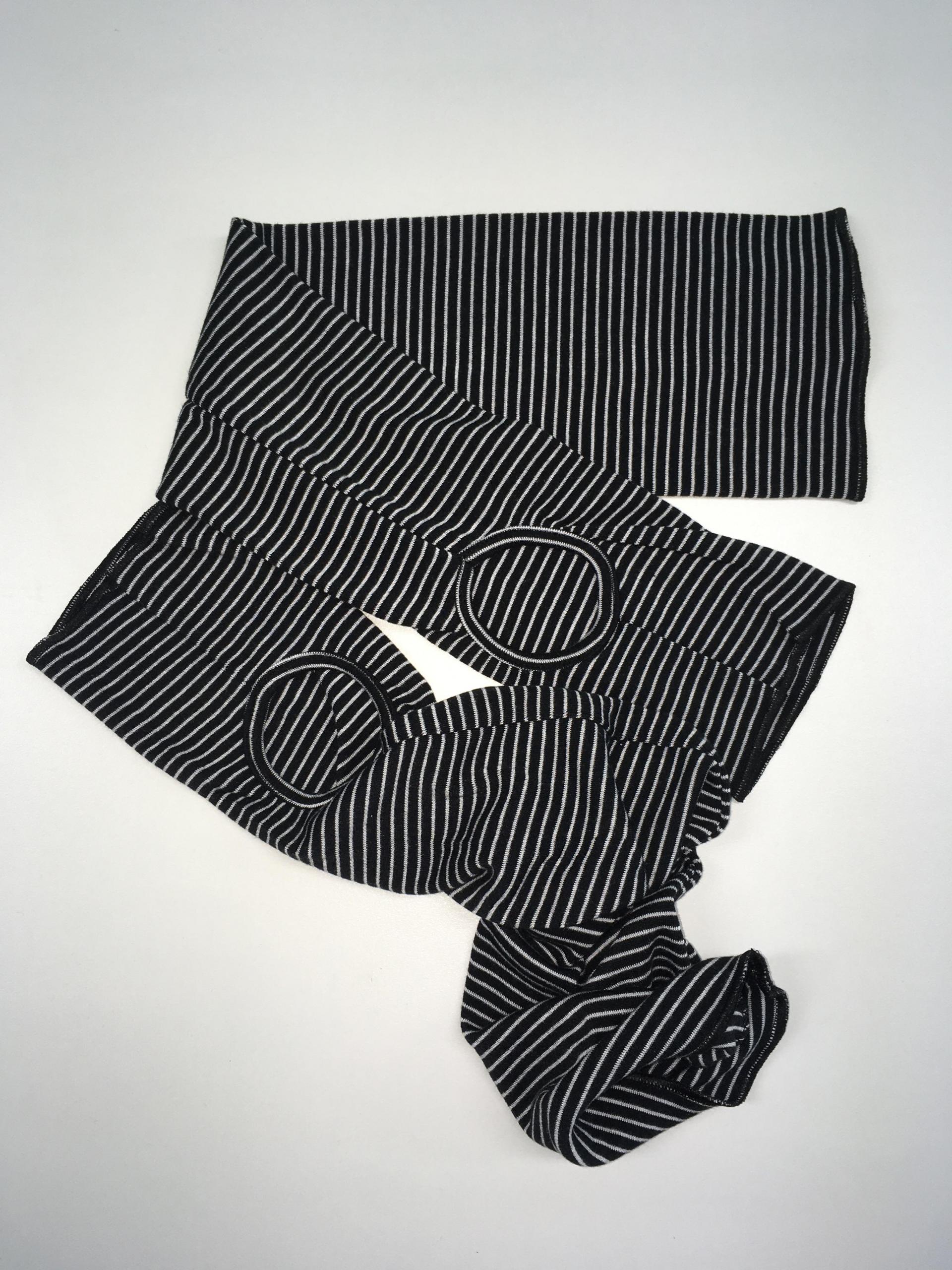 stripe vintage leg-warmer